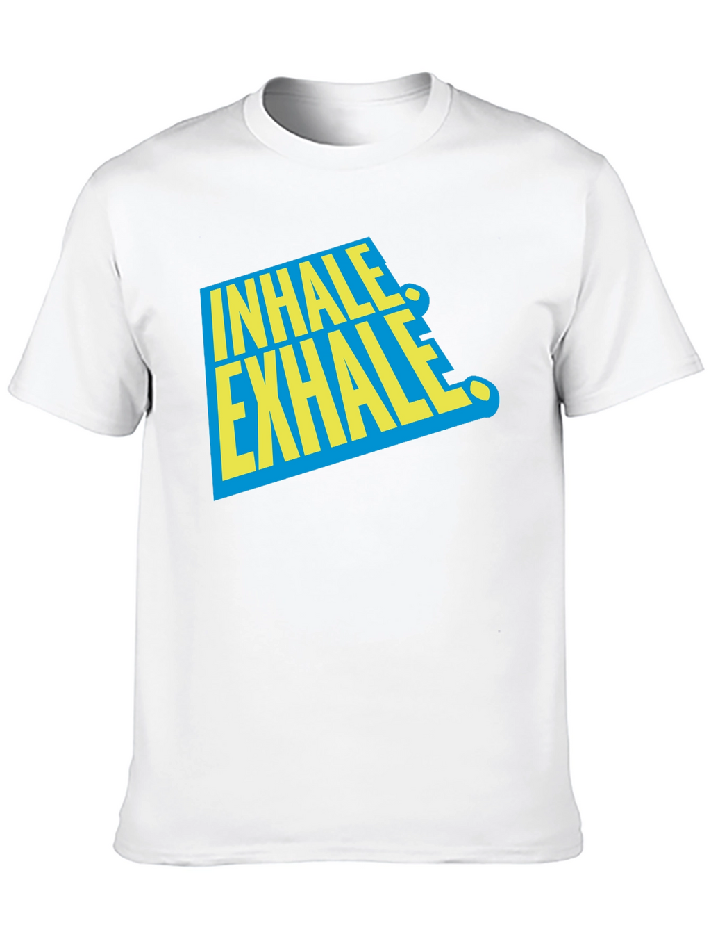 Inhale Exhale Graphic Tee - Relax & Breathe