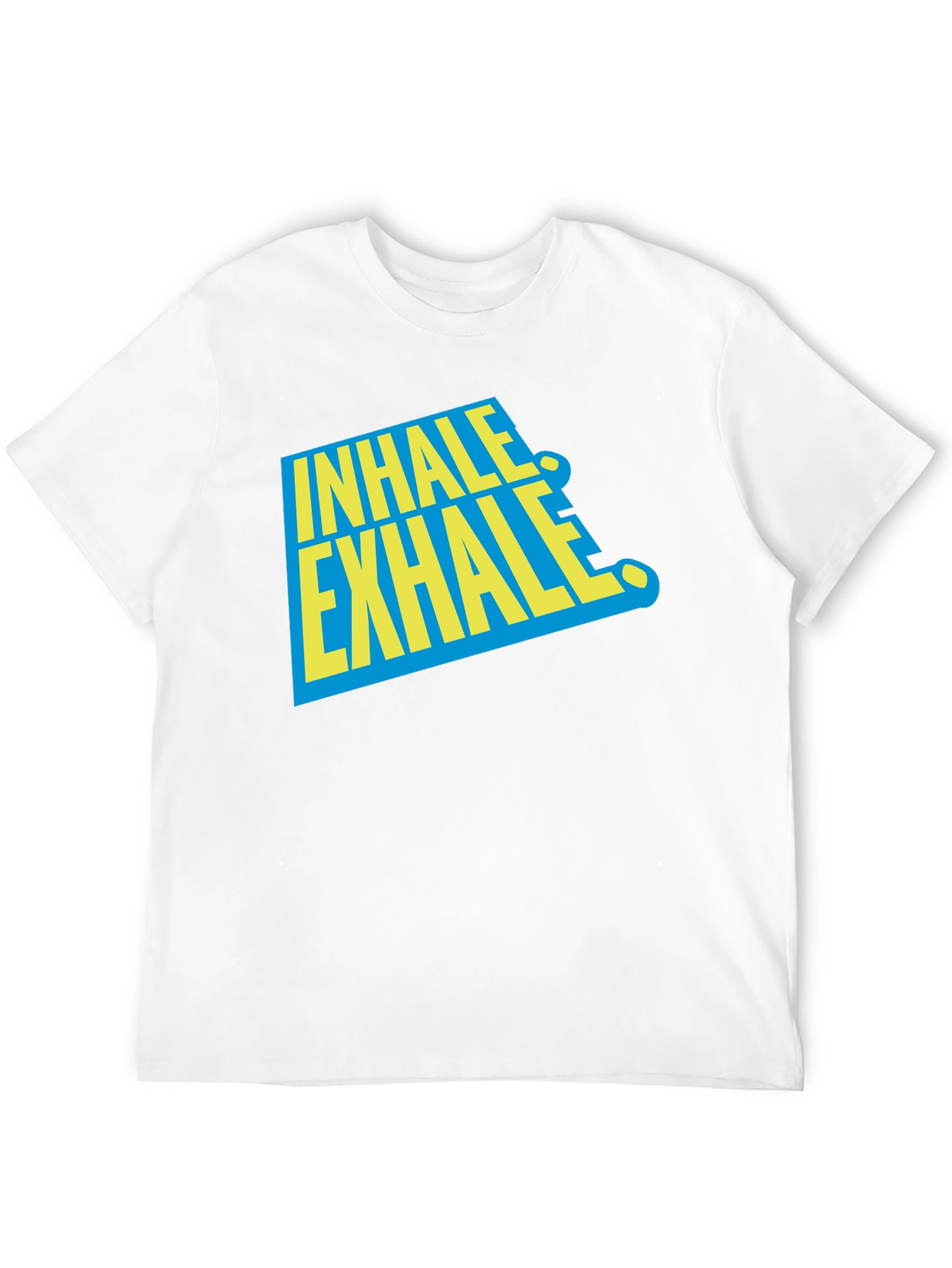 Inhale Exhale Graphic Tee - Relax & Breathe