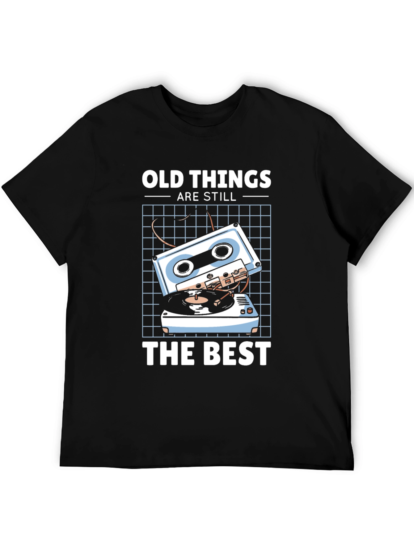Retro Music T-Shirt: Old Things Are Still The Best