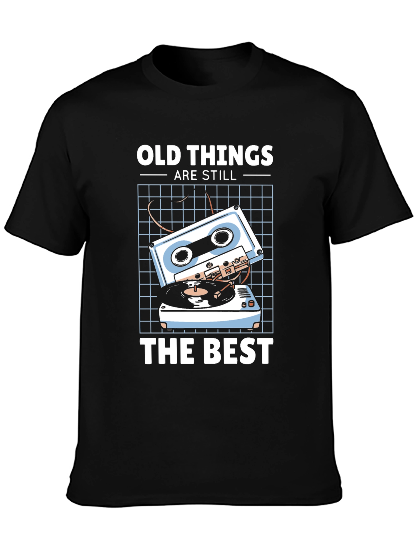 Retro Music T-Shirt: Old Things Are Still The Best