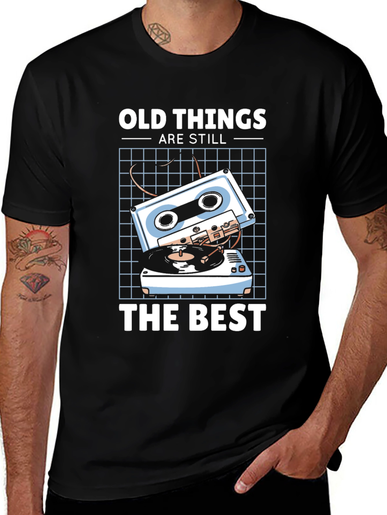 Retro Music T-Shirt: Old Things Are Still The Best