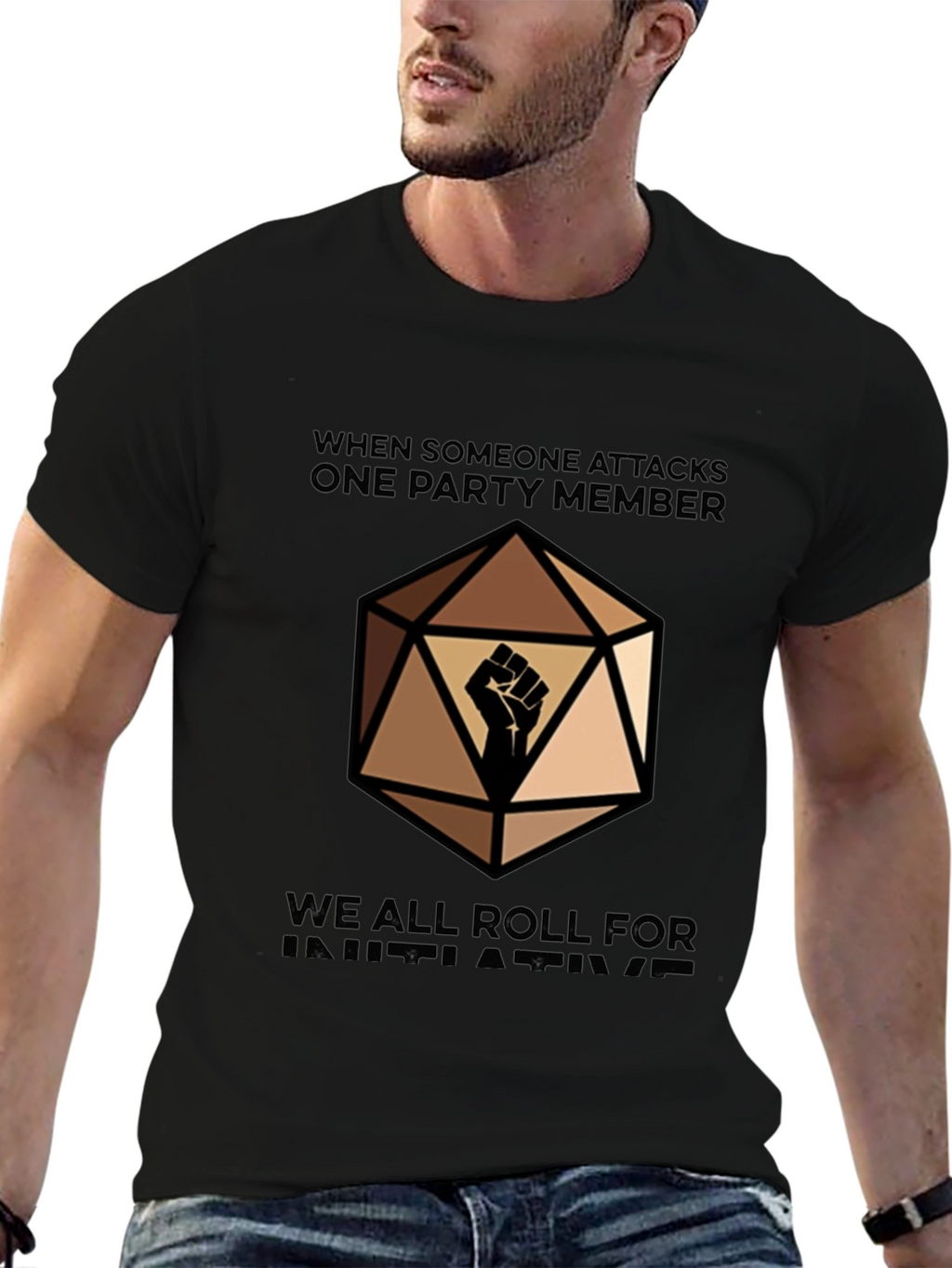 D&D Initiative T-Shirt - Roleplay Unite!