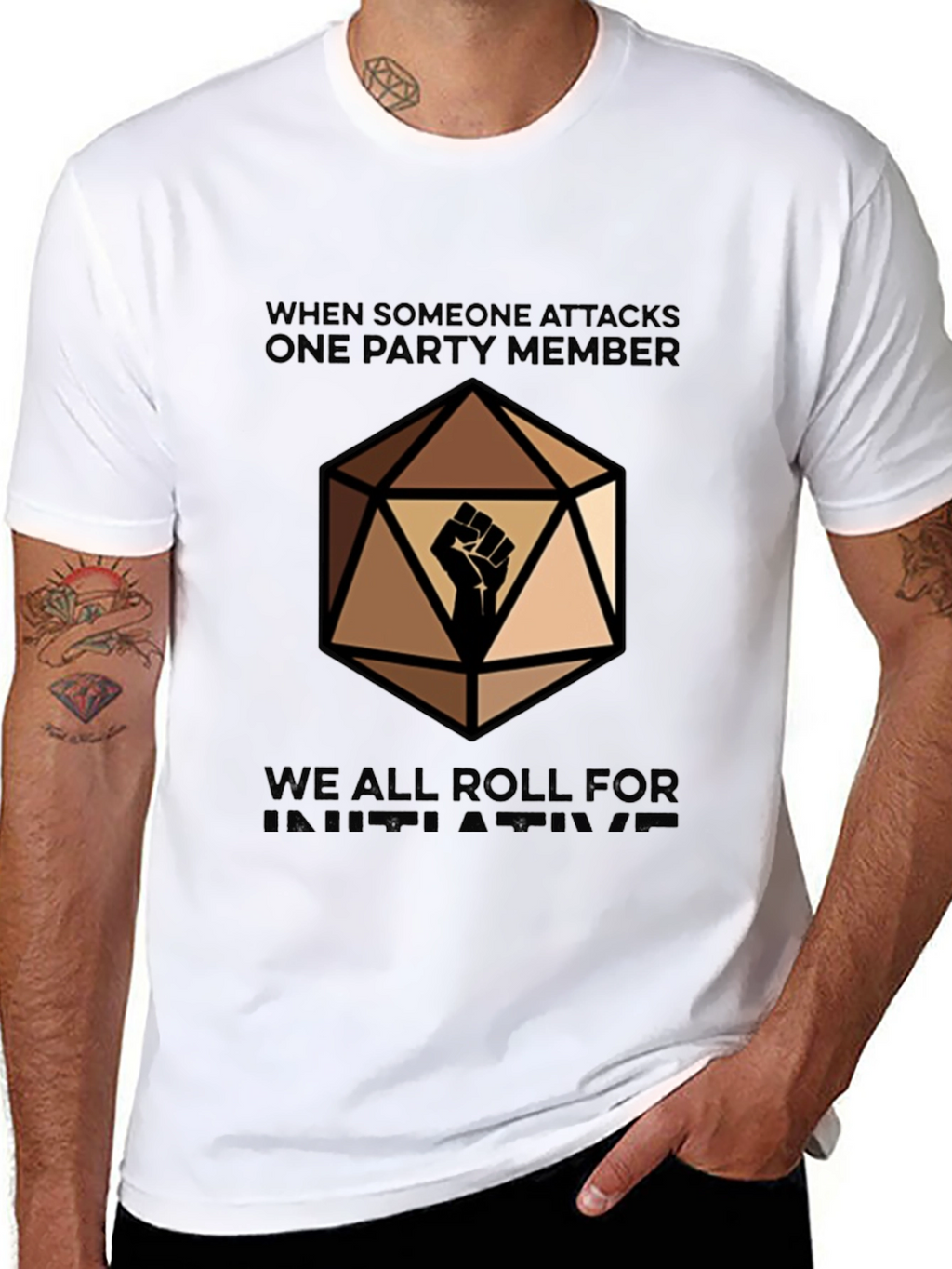 D&D Initiative T-Shirt - Roleplay Unite!