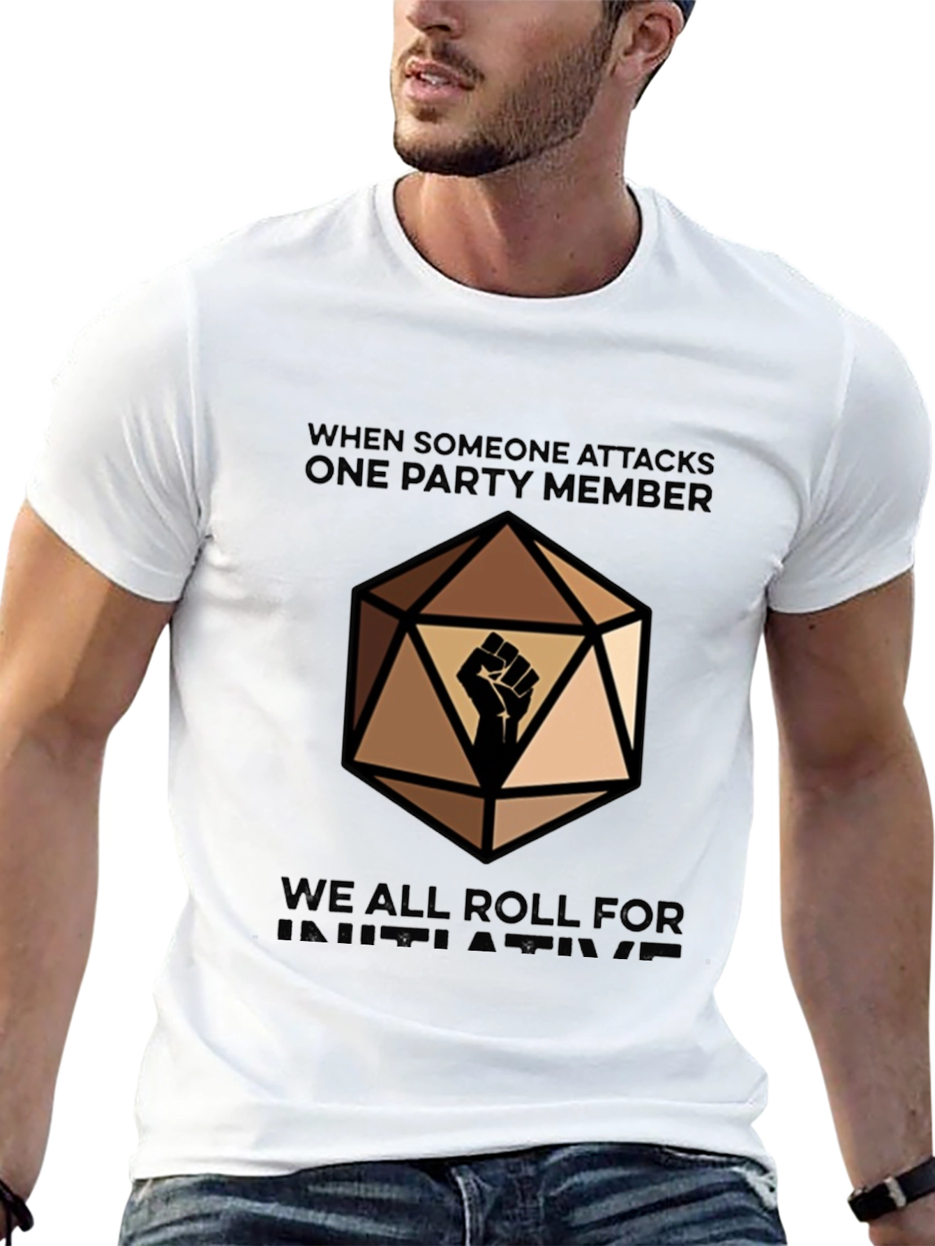 D&D Initiative T-Shirt - Roleplay Unite!