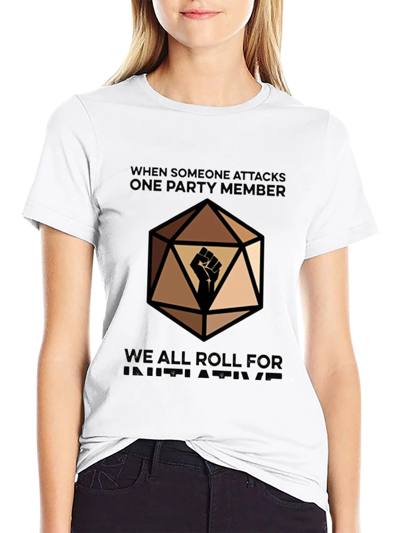 D&D Initiative T-Shirt - Roleplay Unite!