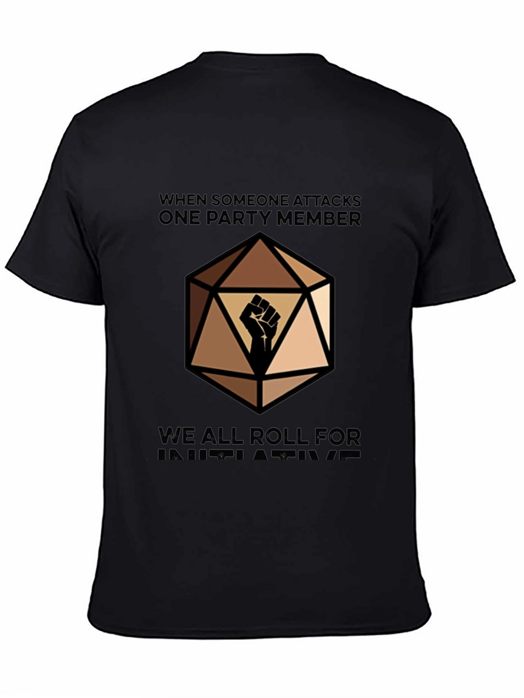 D&D Initiative T-Shirt - Roleplay Unite!
