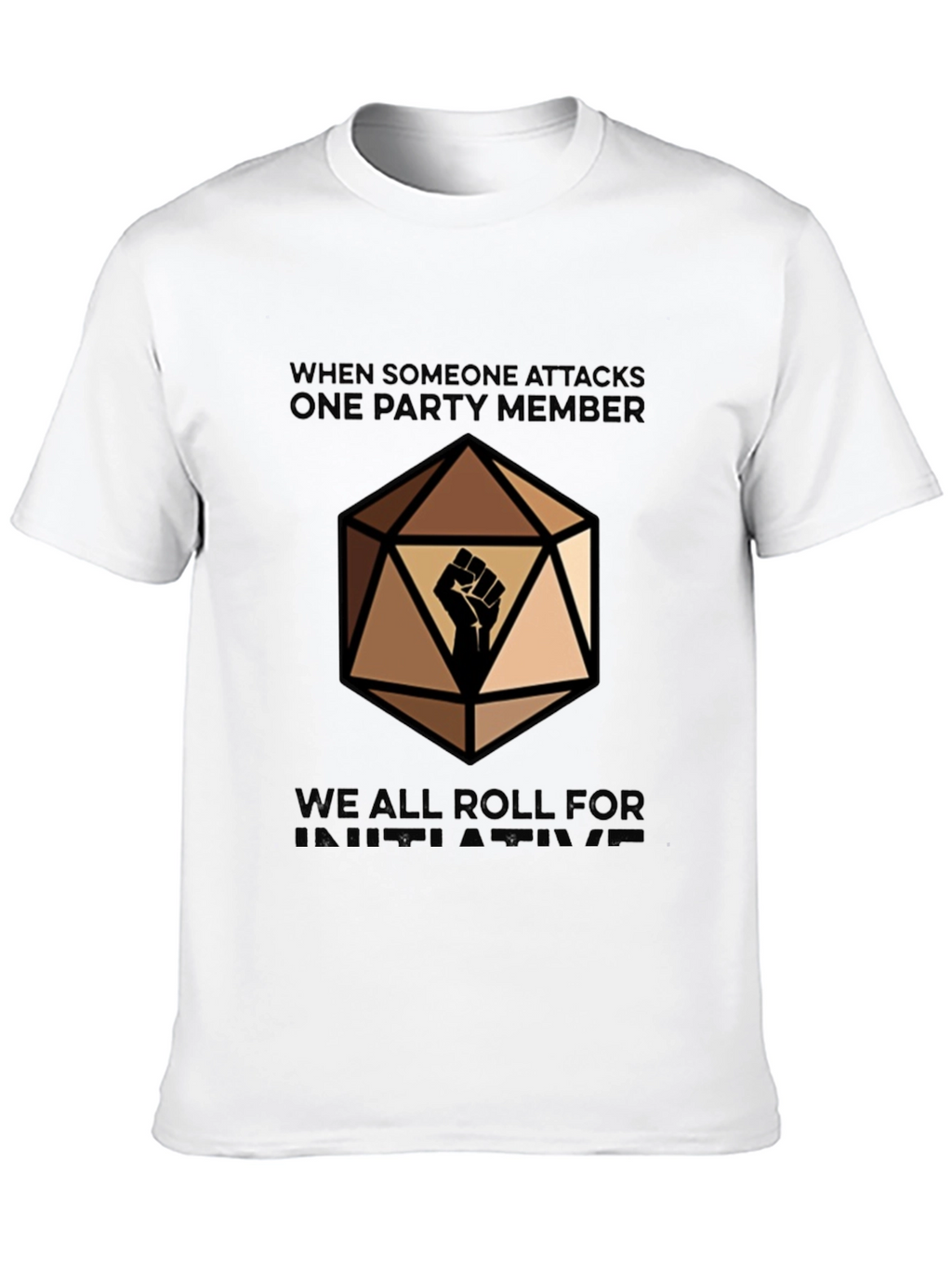 D&D Initiative T-Shirt - Roleplay Unite!