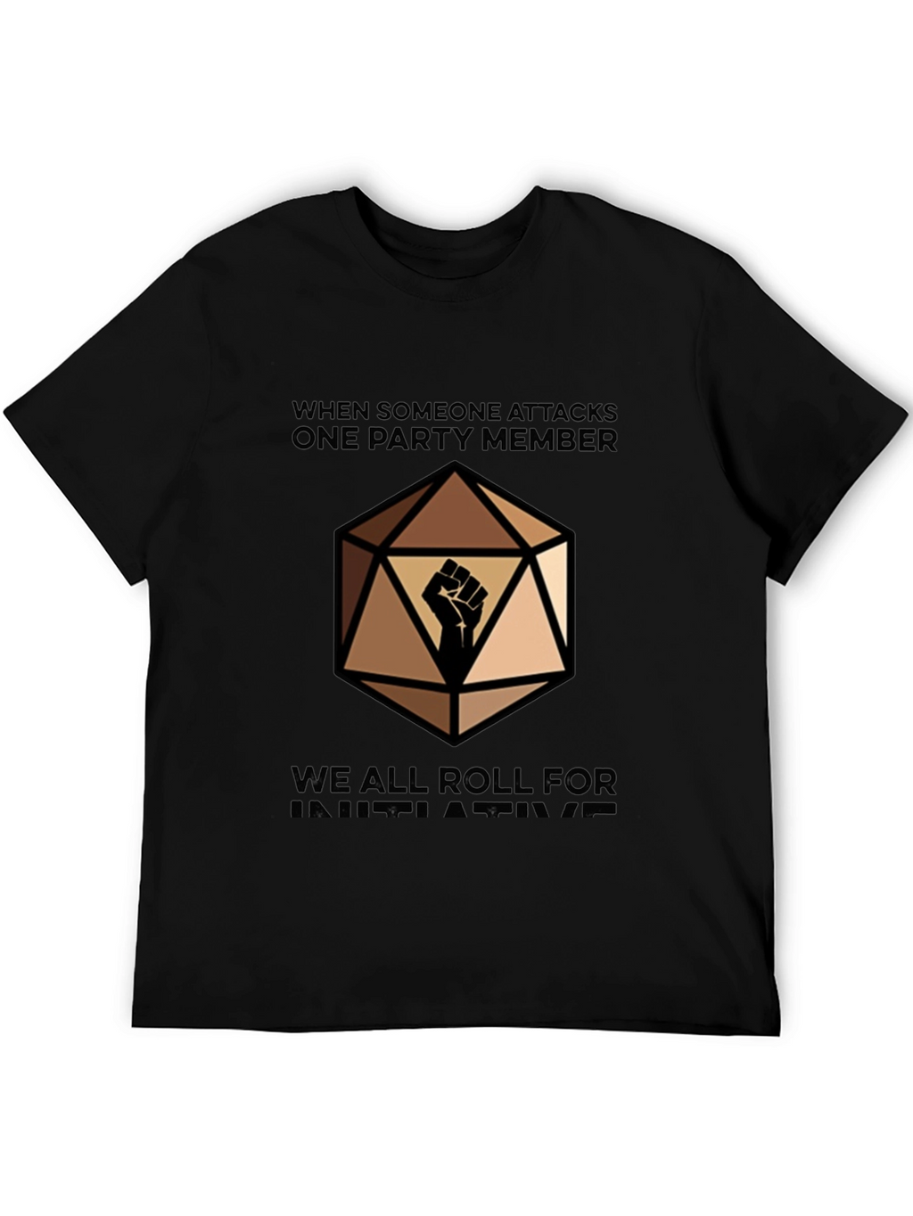 D&D Initiative T-Shirt - Roleplay Unite!