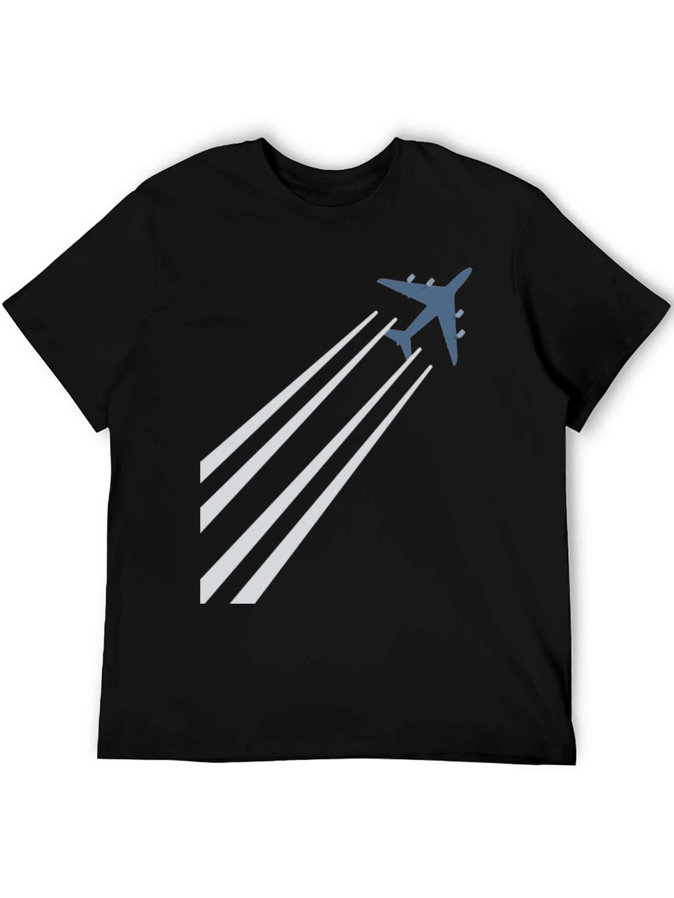 Airplane Flight Path Graphic Tee