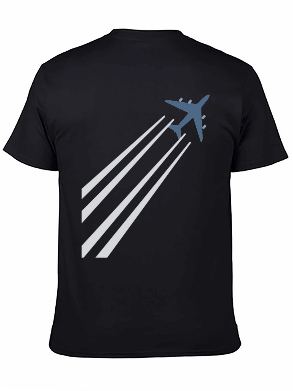Airplane Flight Path Graphic Tee