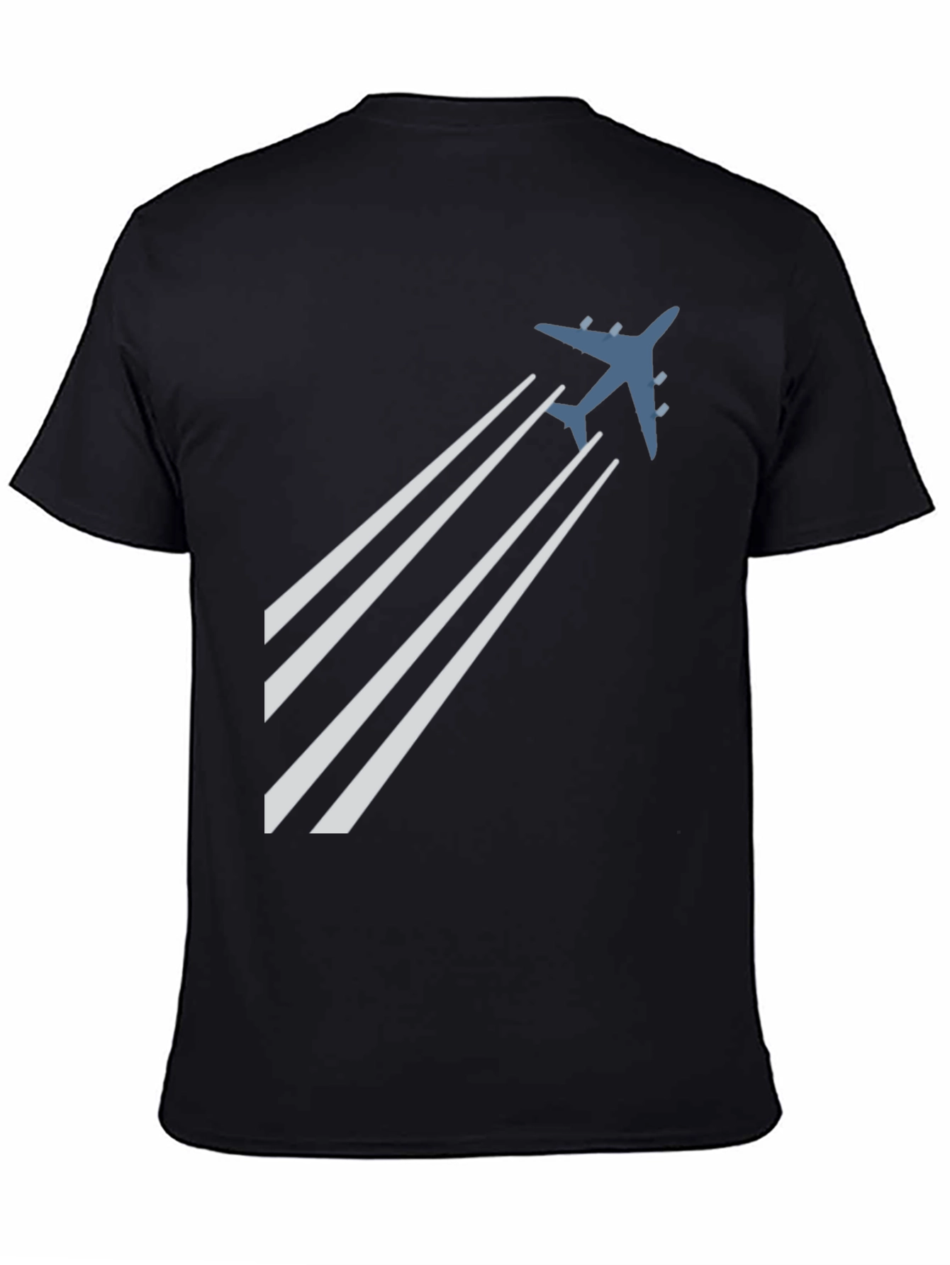 Airplane Flight Path Graphic Tee