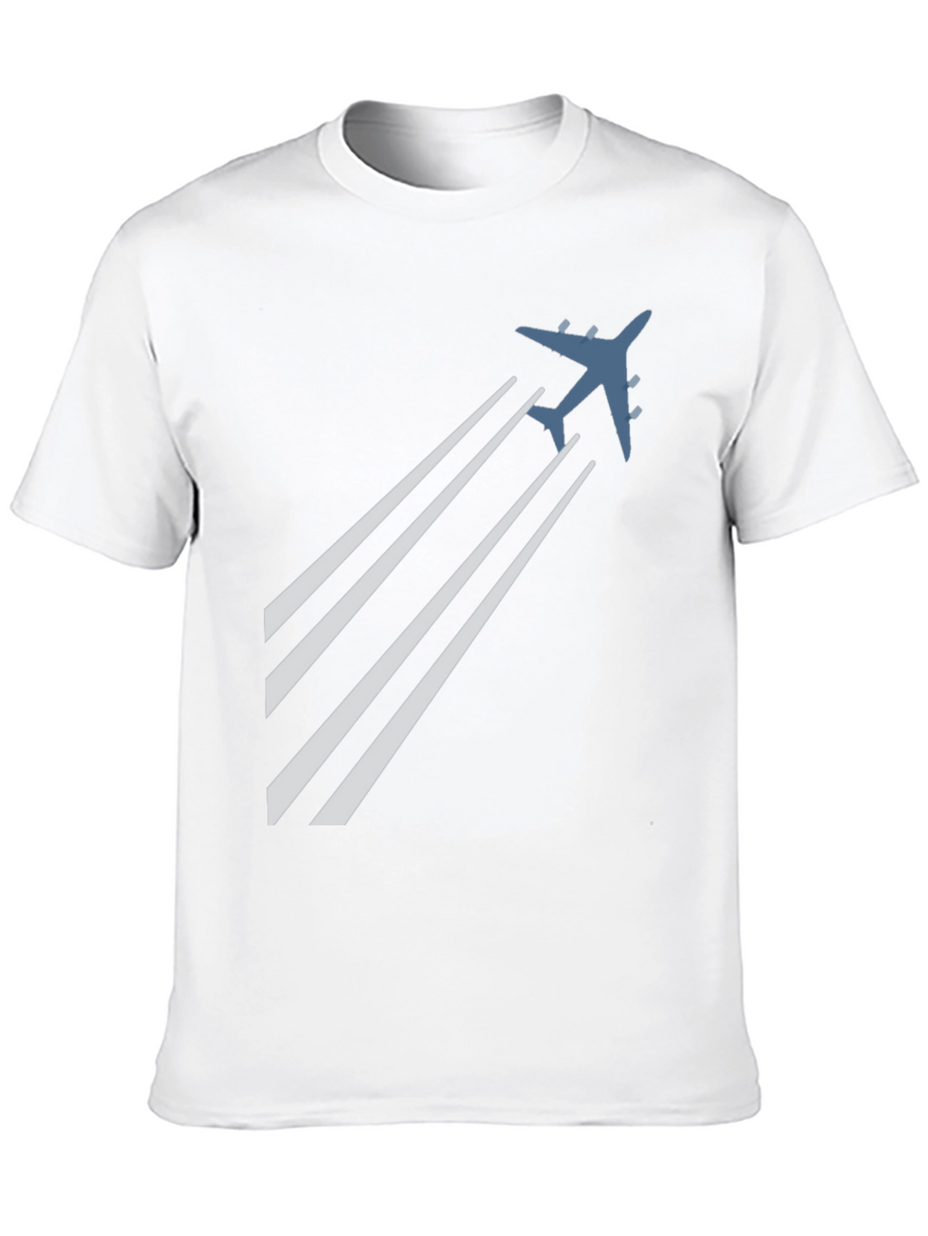 Airplane Flight Path Graphic Tee