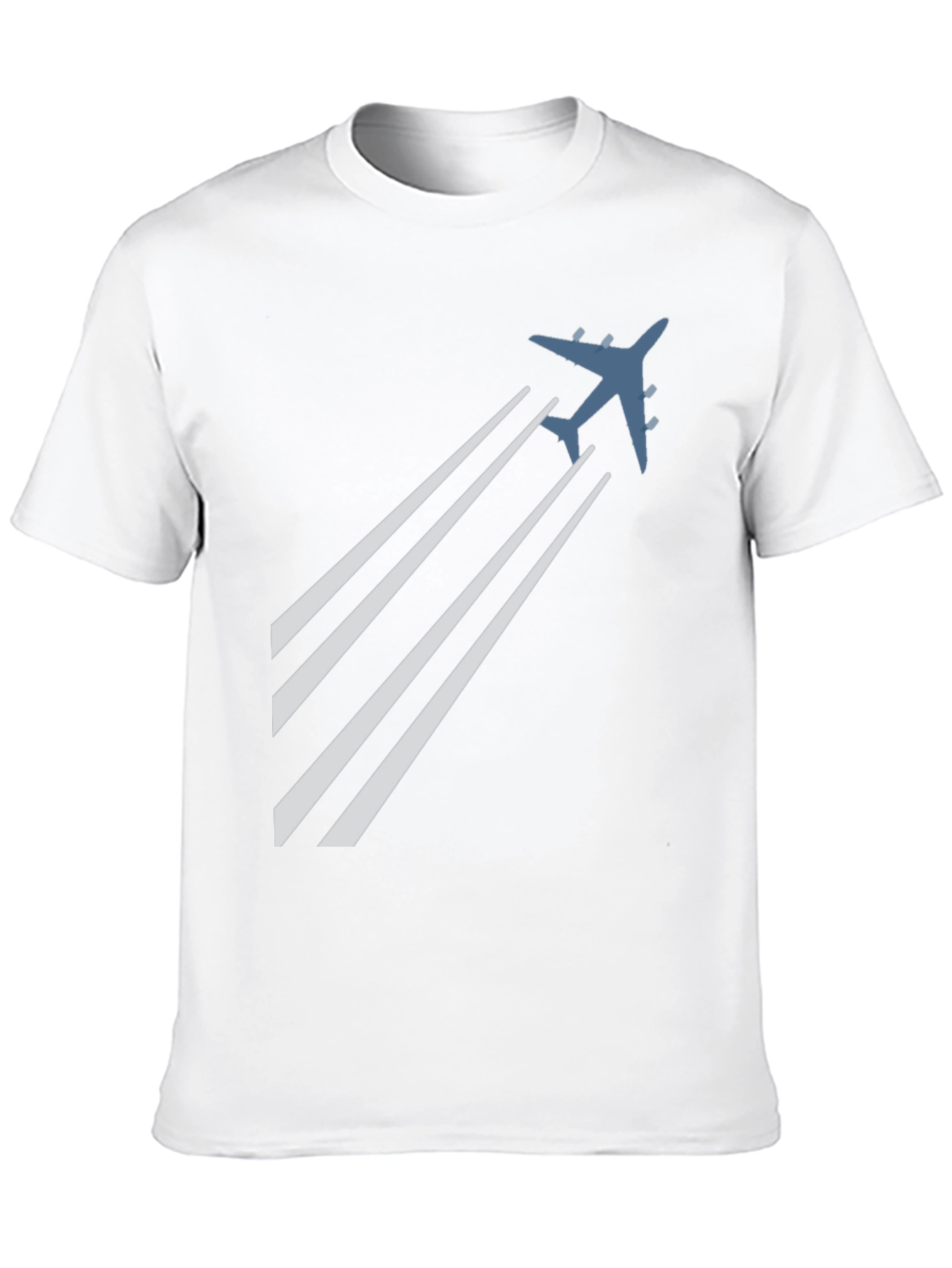 Airplane Flight Path Graphic Tee