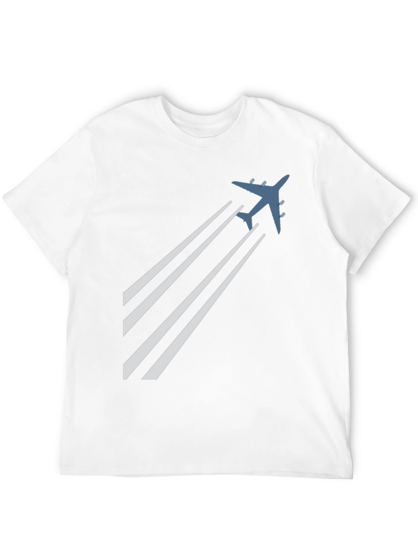 Airplane Flight Path Graphic Tee