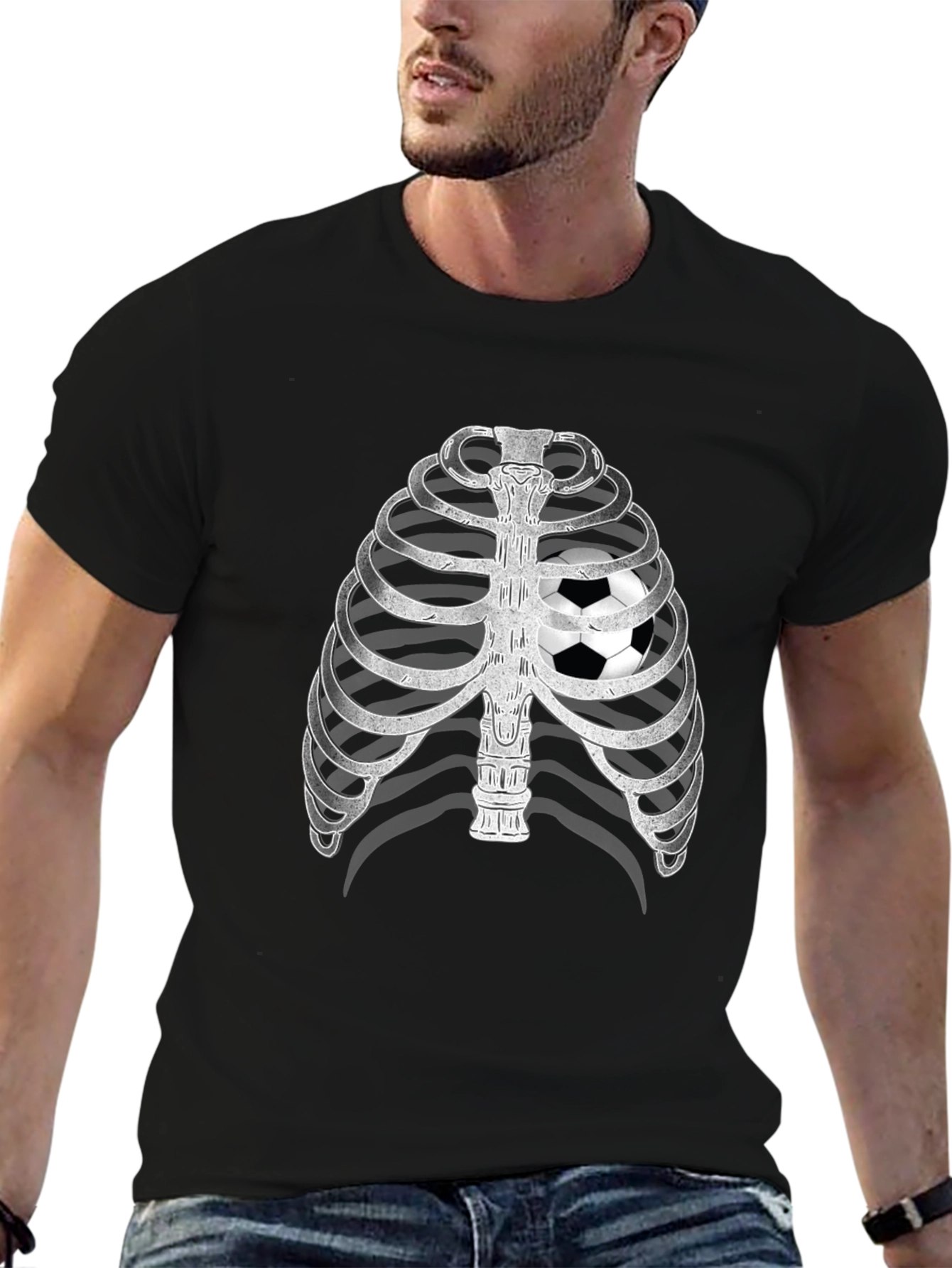 Soccer Rib Cage T-Shirt