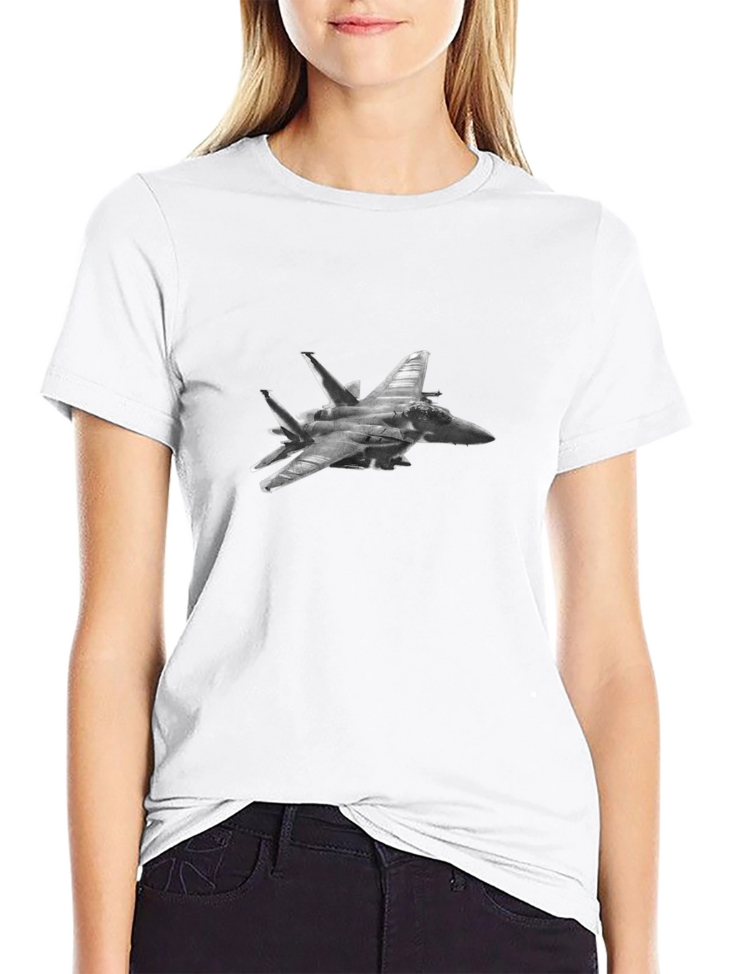 F-15 Eagle Jet Fighter Graphic T-Shirt
