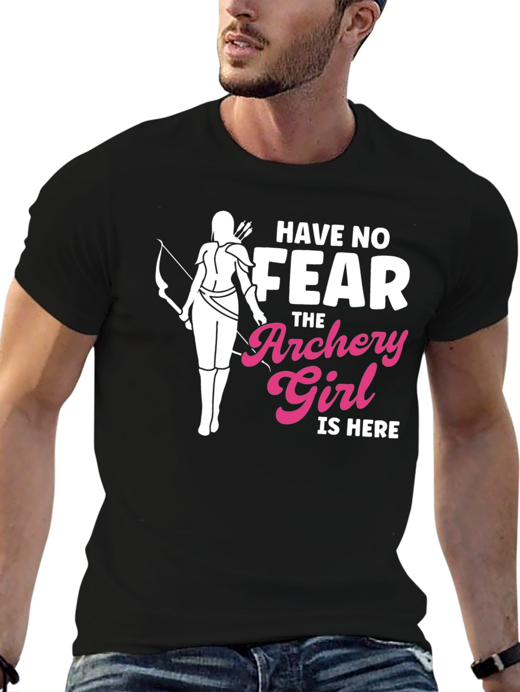 Archery Girl T-Shirt - Have No Fear Arrow Tee
