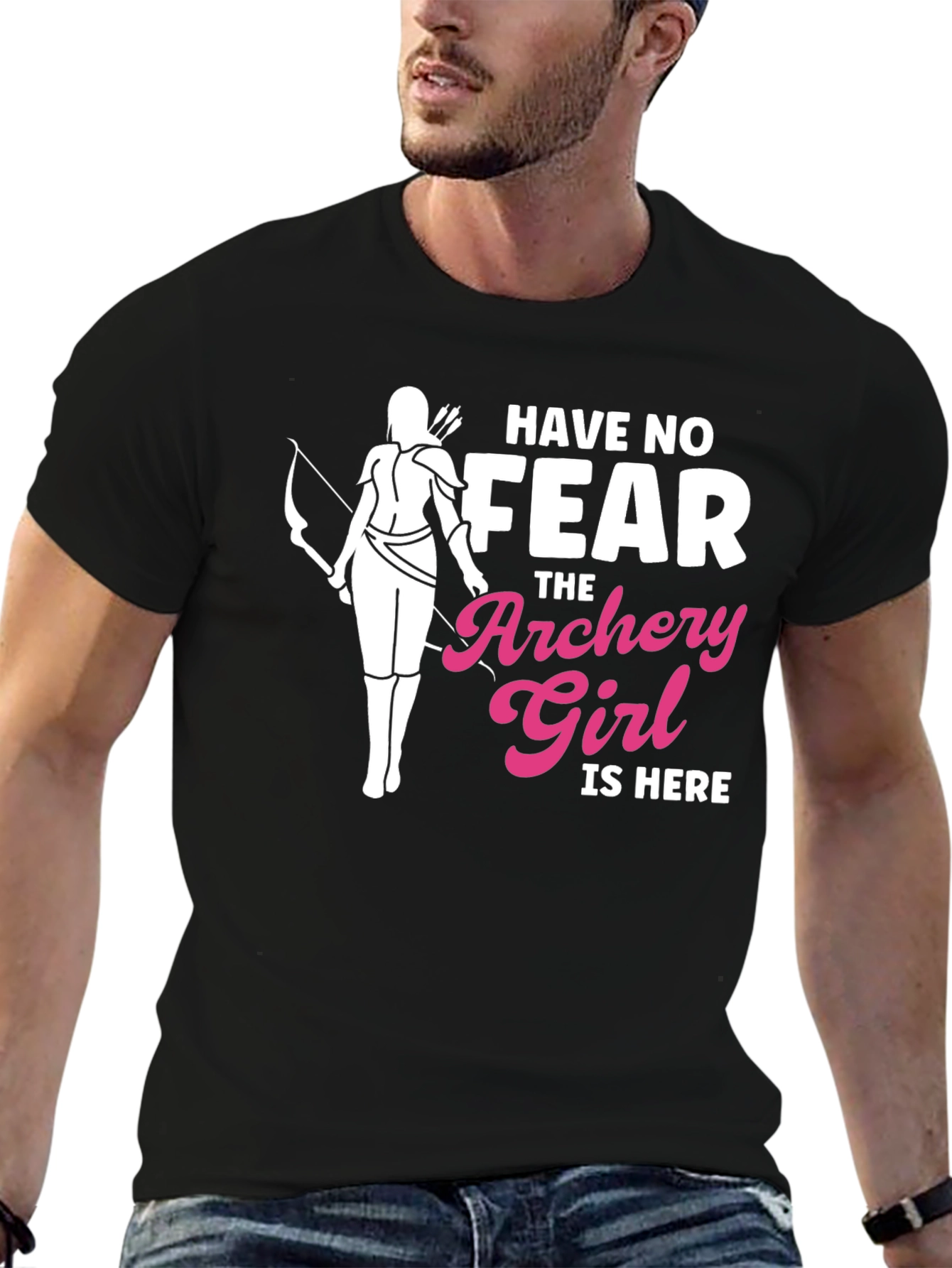 Archery Girl T-Shirt - Have No Fear Arrow Tee