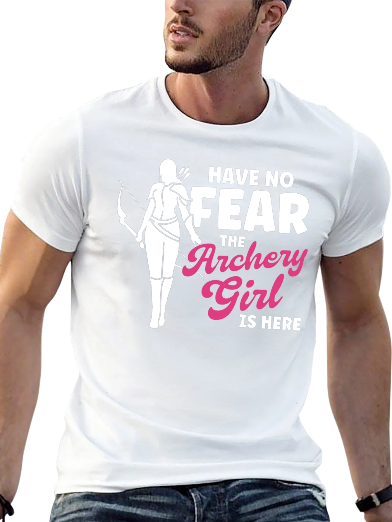 Archery Girl T-Shirt - Have No Fear Arrow Tee