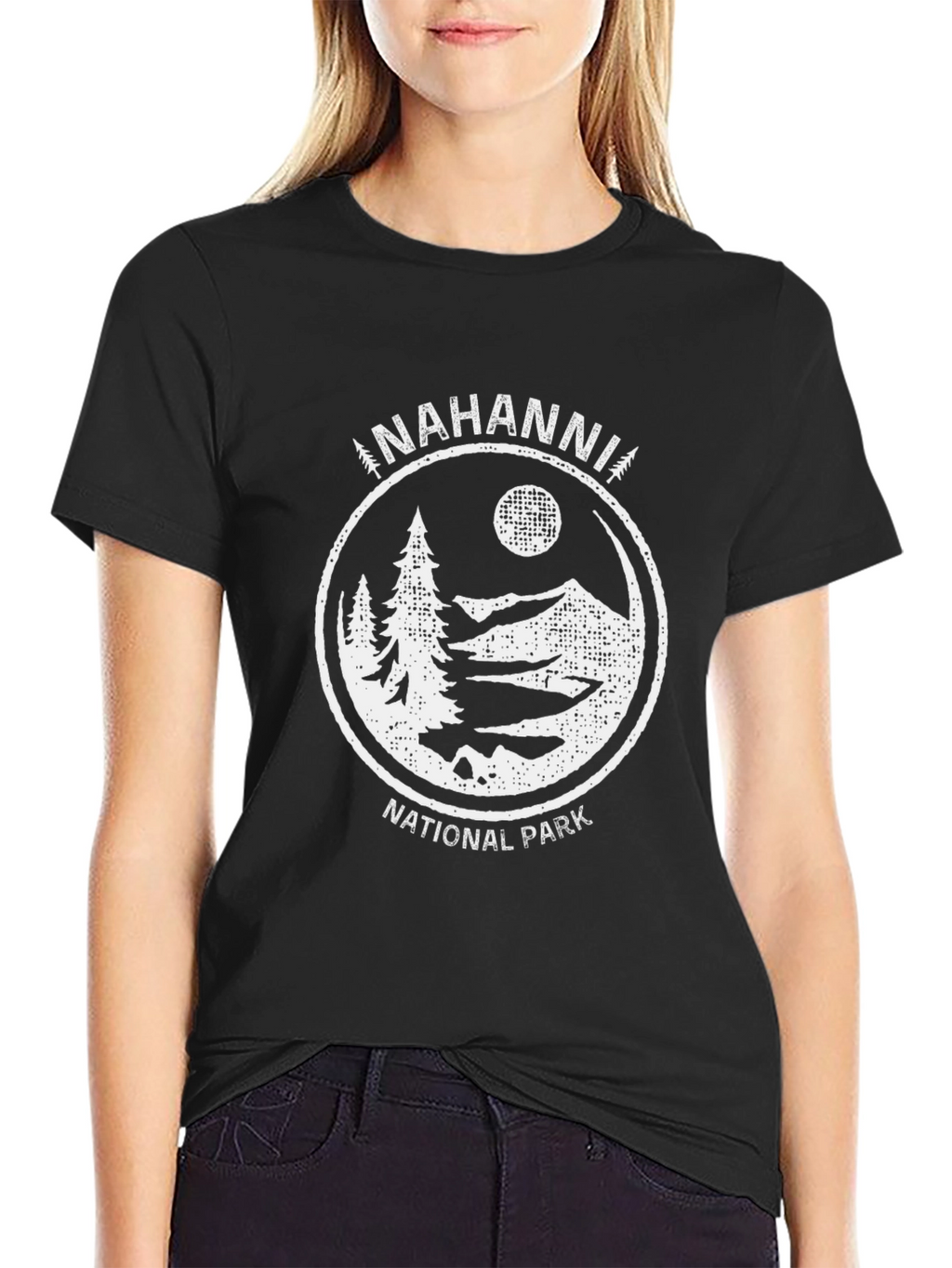 Nahanni National Park Graphic T-Shirt - Unisex Black Tee