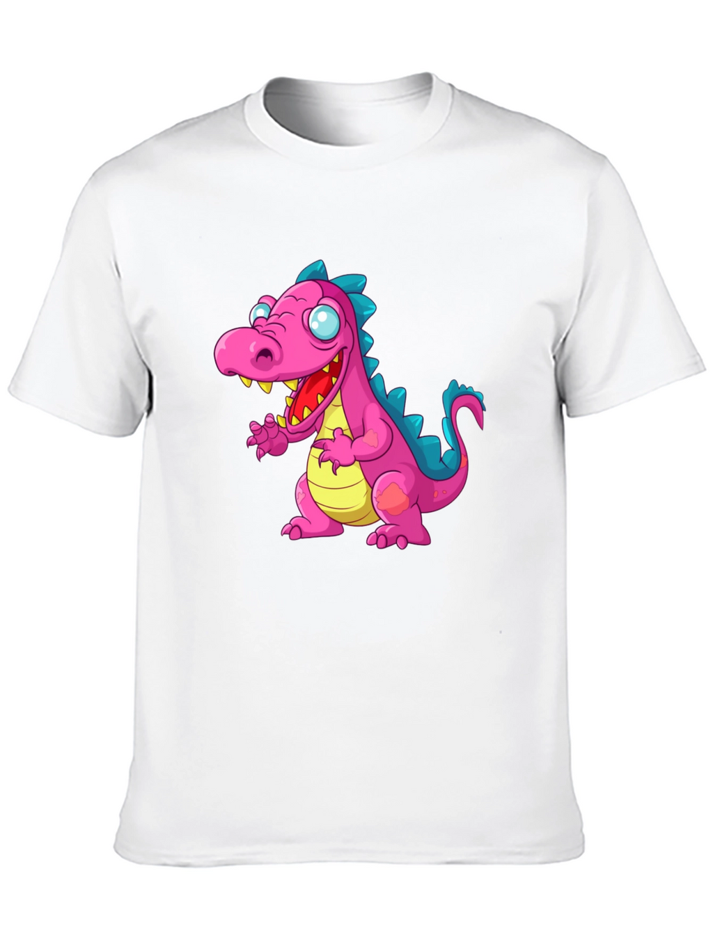 Dinosaur Graphic Tee - Mens Black T-Shirt