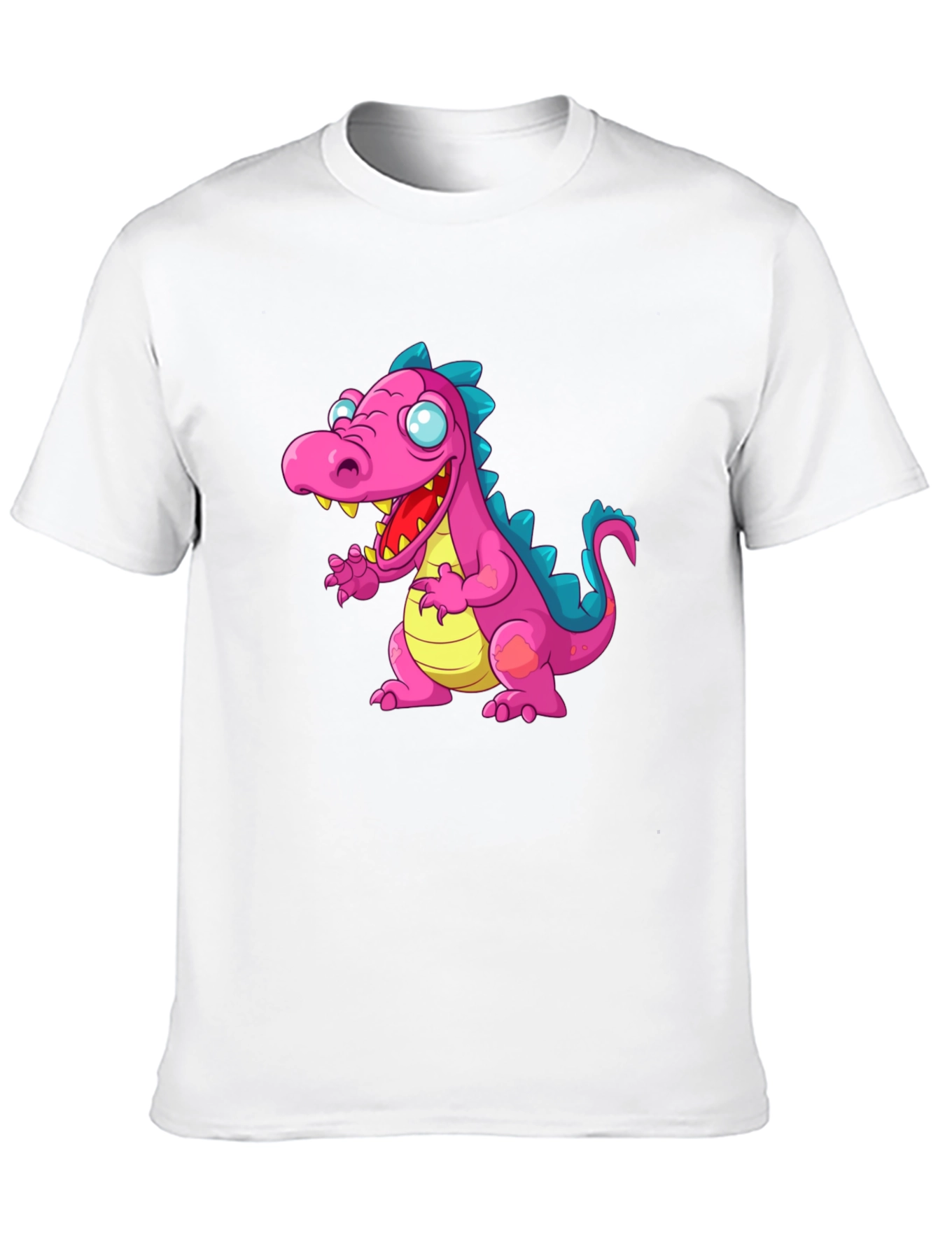 Dinosaur Graphic Tee - Mens Black T-Shirt
