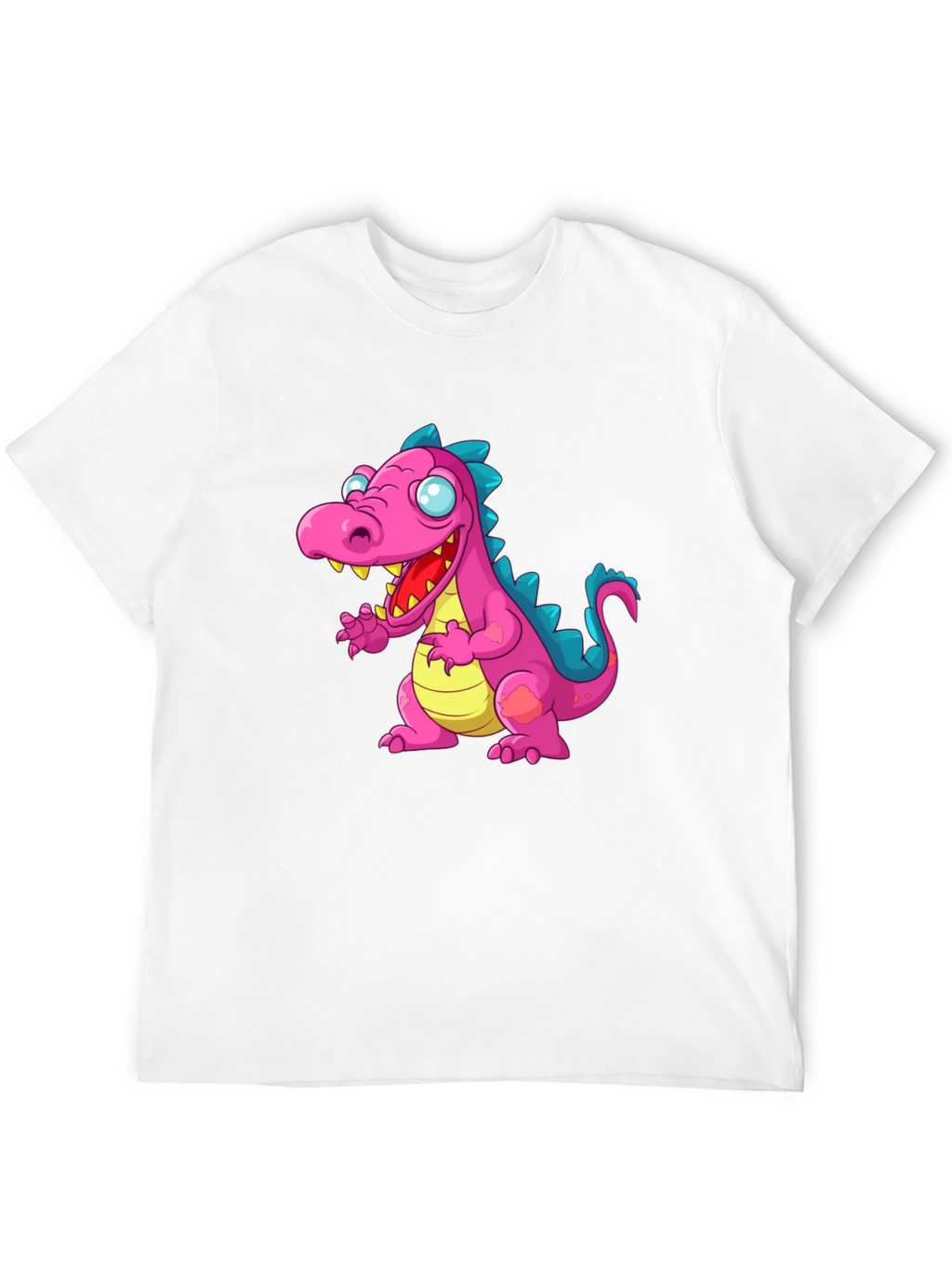 Dinosaur Graphic Tee - Mens Black T-Shirt