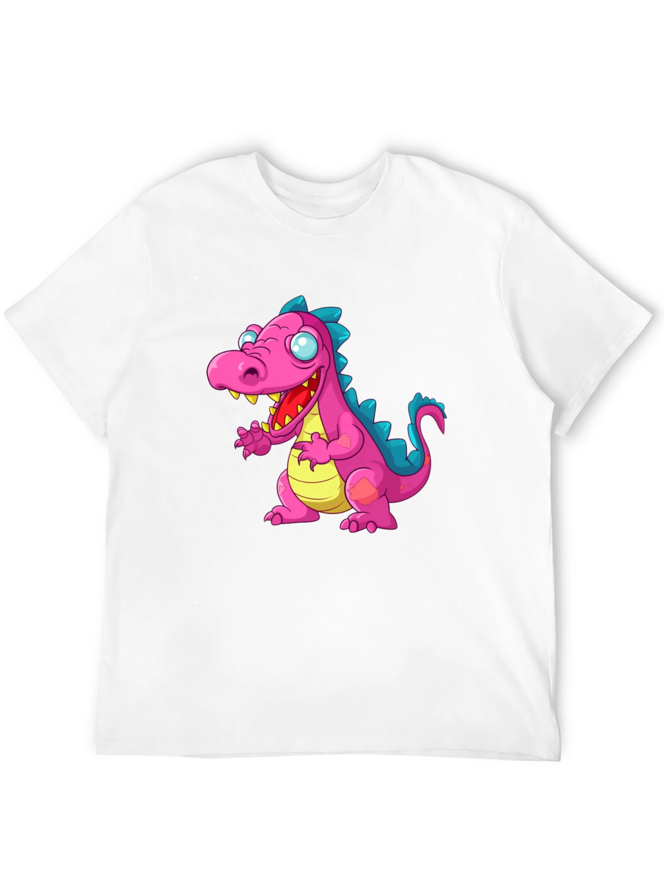 Dinosaur Graphic Tee - Mens Black T-Shirt