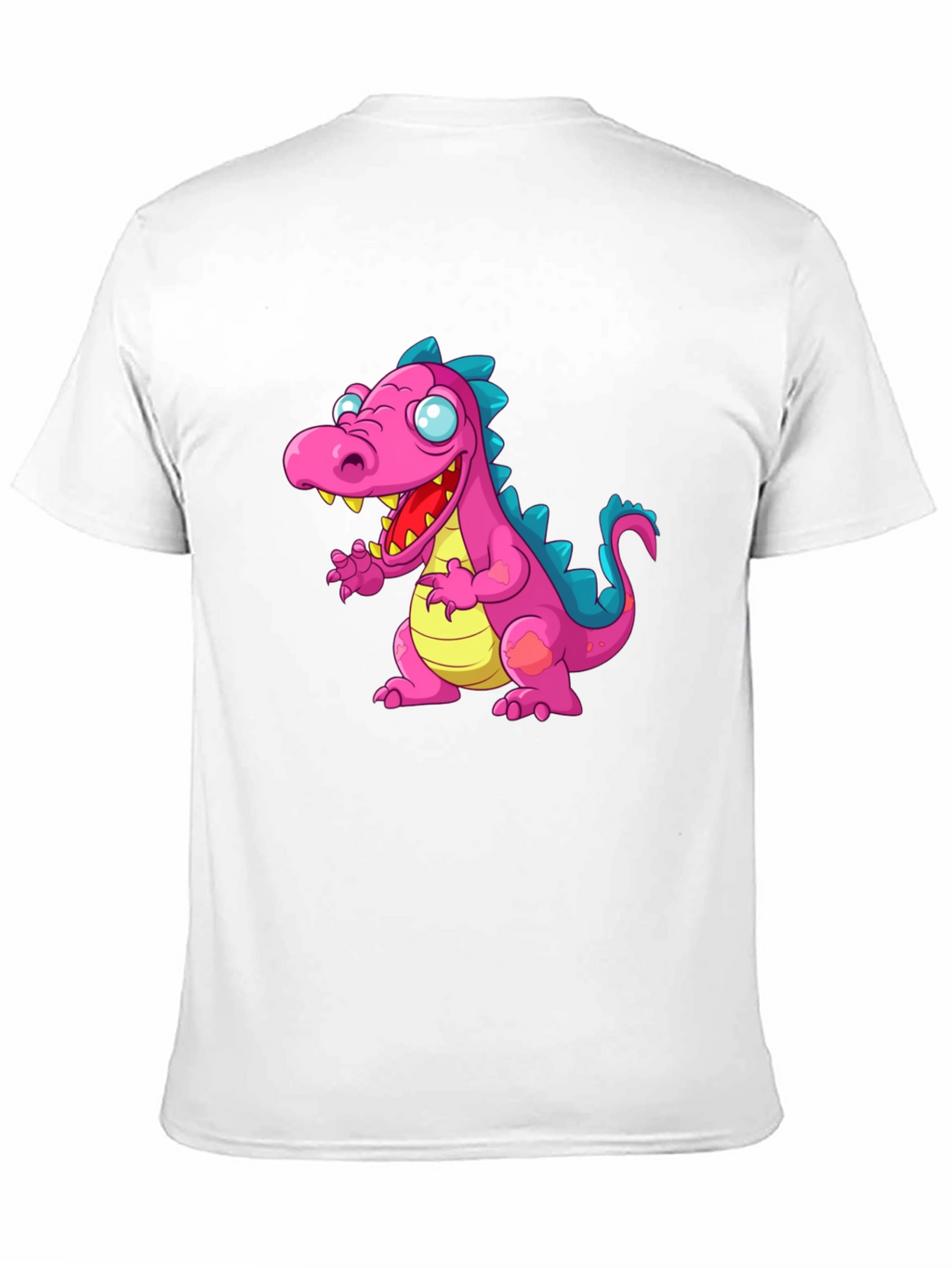 Dinosaur Graphic Tee - Mens Black T-Shirt
