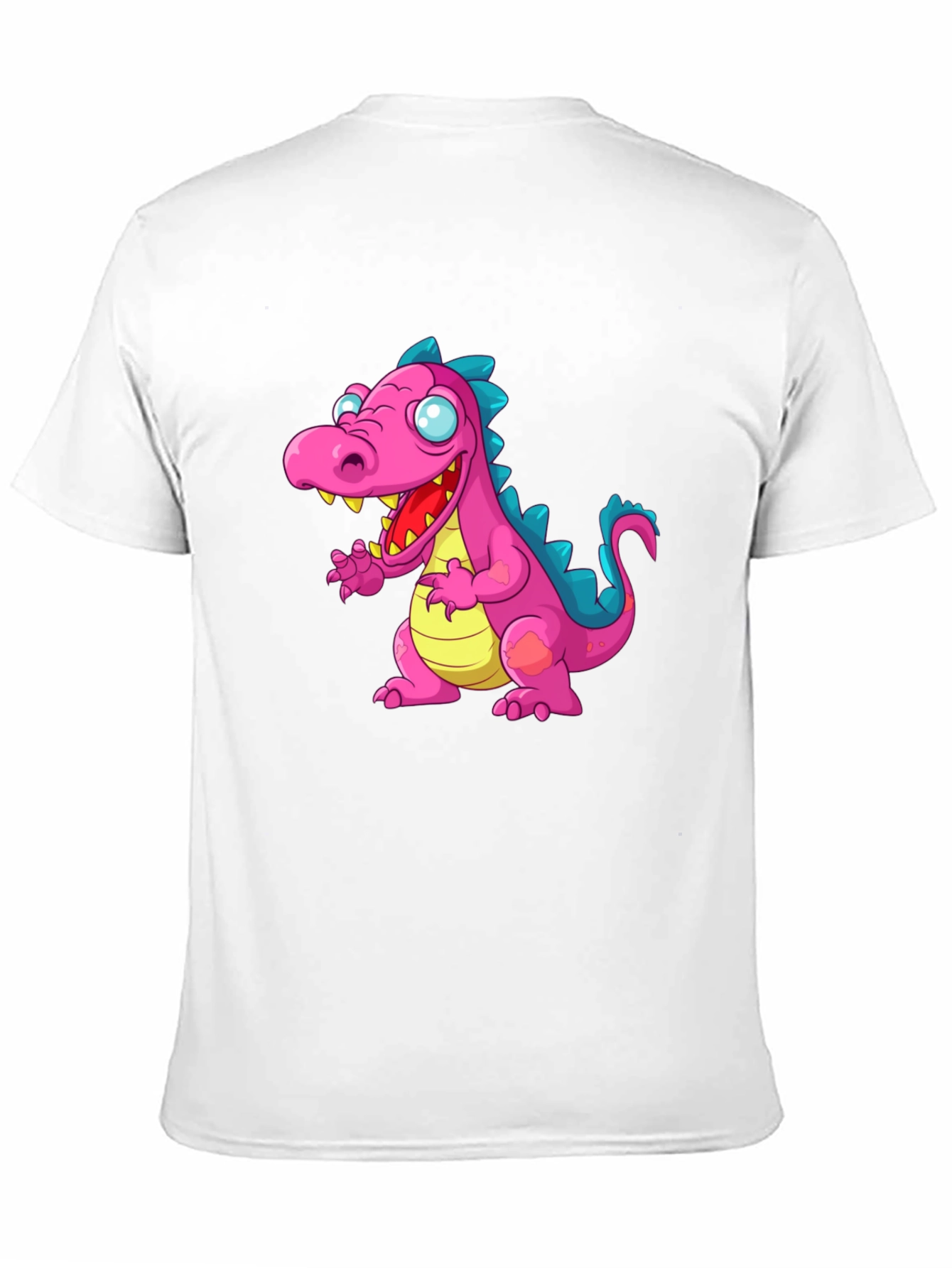 Dinosaur Graphic Tee - Mens Black T-Shirt