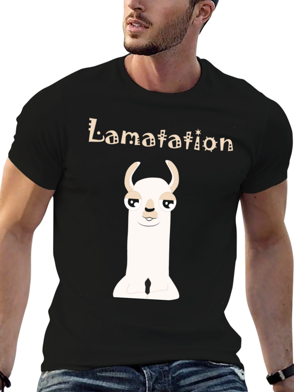 Lamatation Llama Graphic Tee