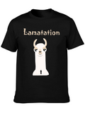 Lamatation Llama Graphic Tee