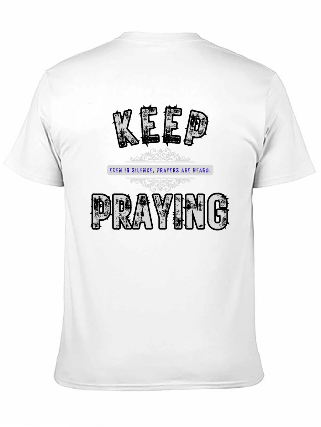 Keep Praying Graphic Tee - Black