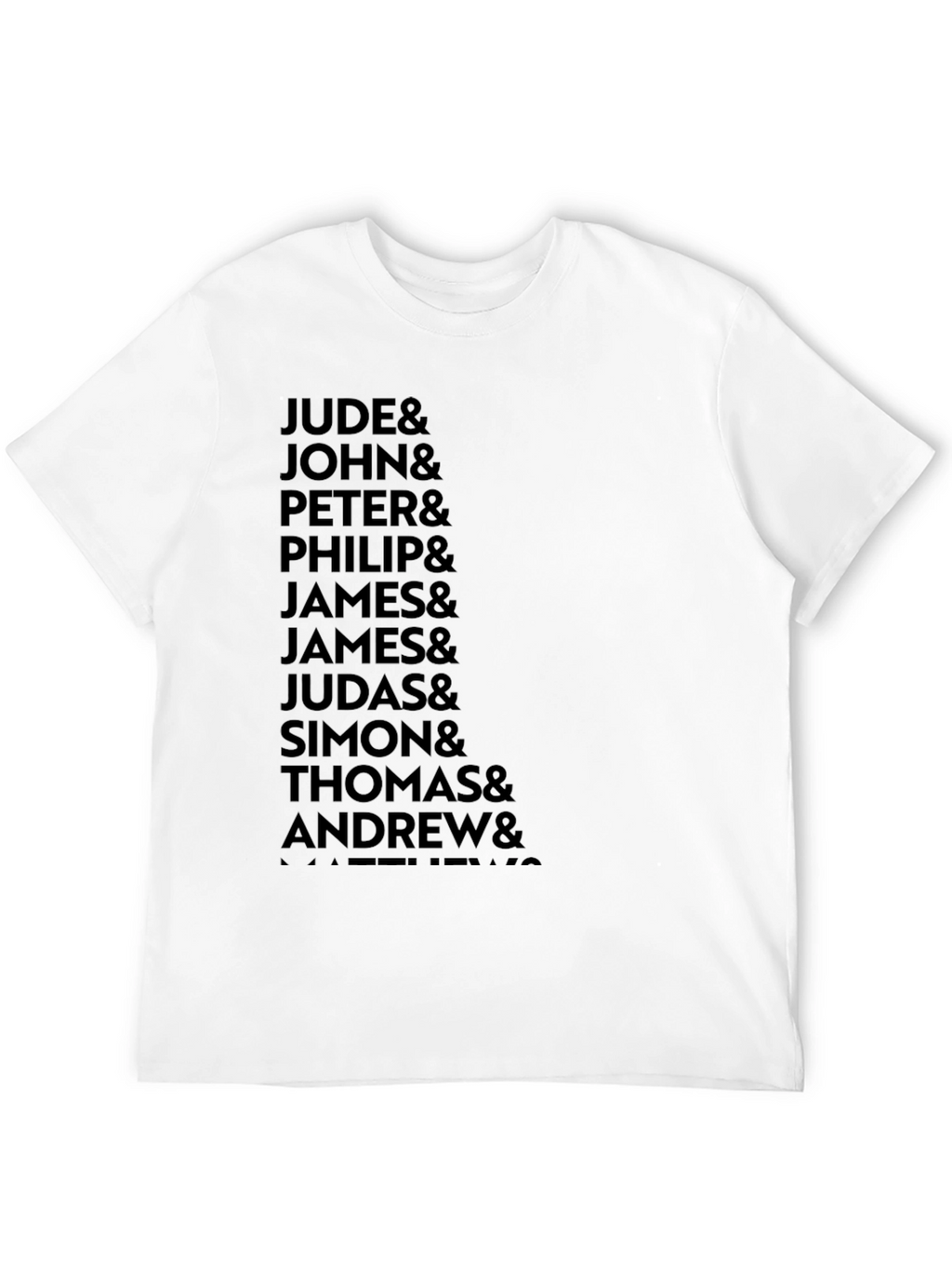Twelve Apostles Black T-Shirt