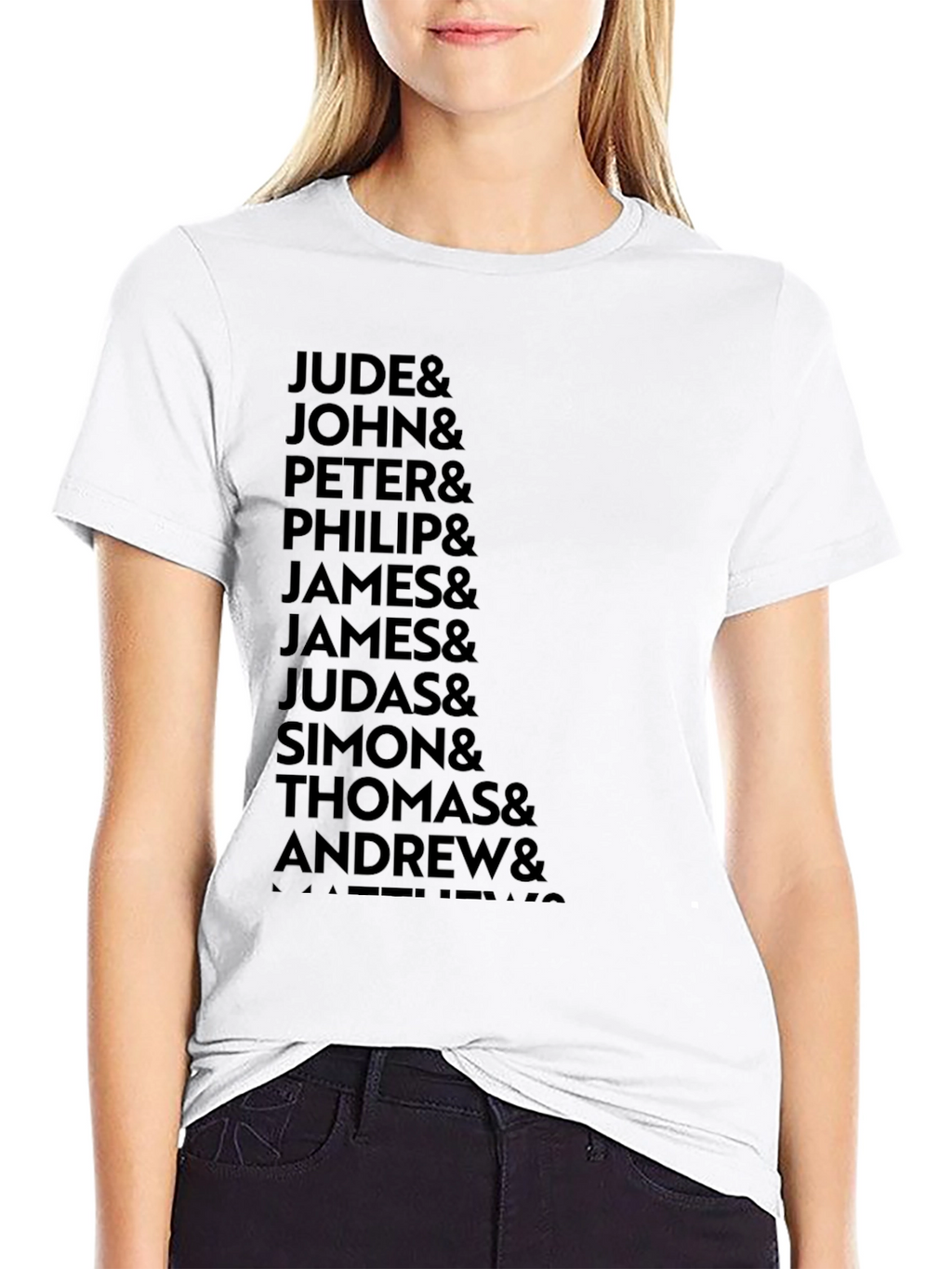 Twelve Apostles Black T-Shirt