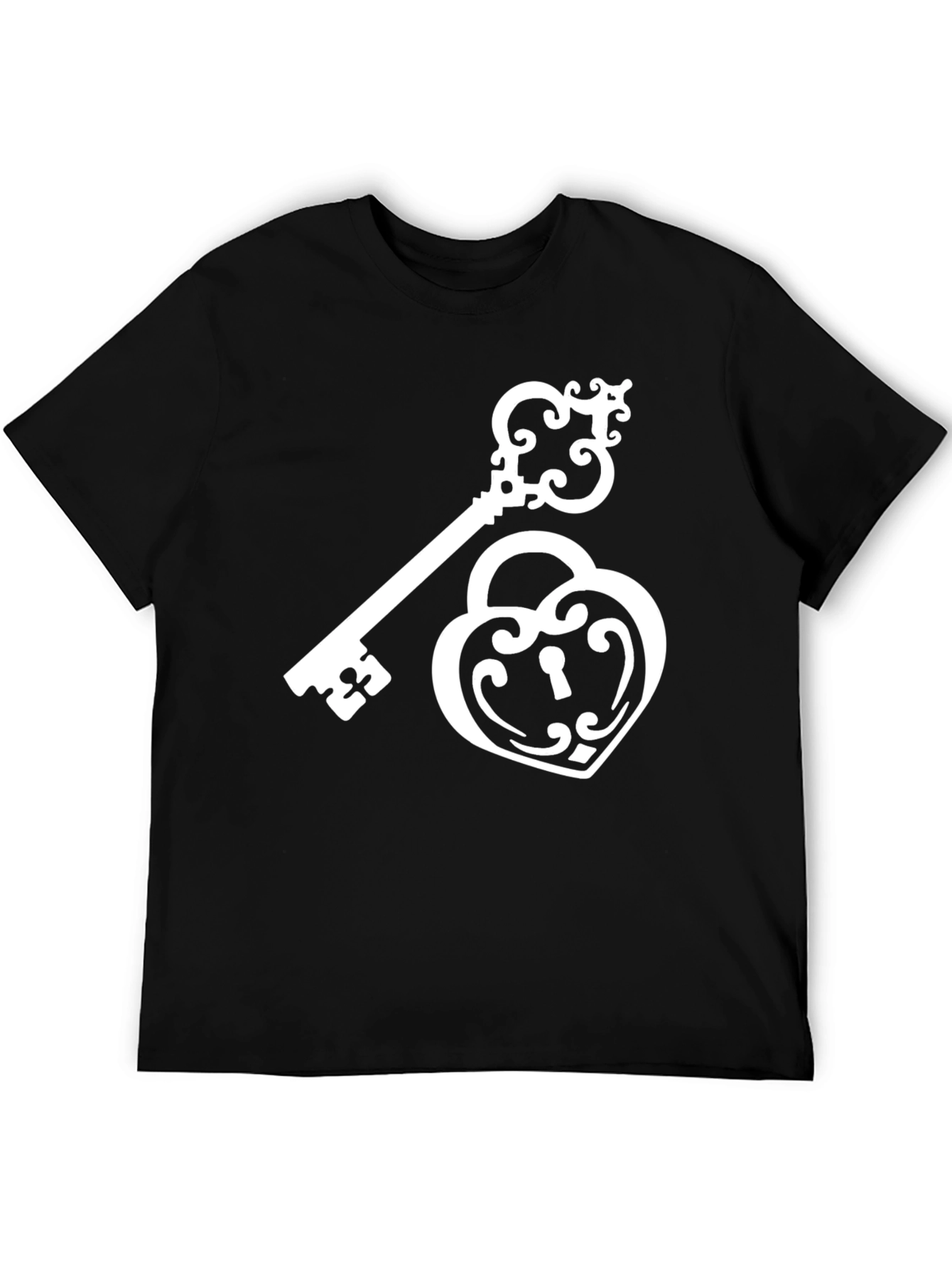 Lock and Key Graphic T-Shirt