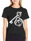 Lock and Key Graphic T-Shirt