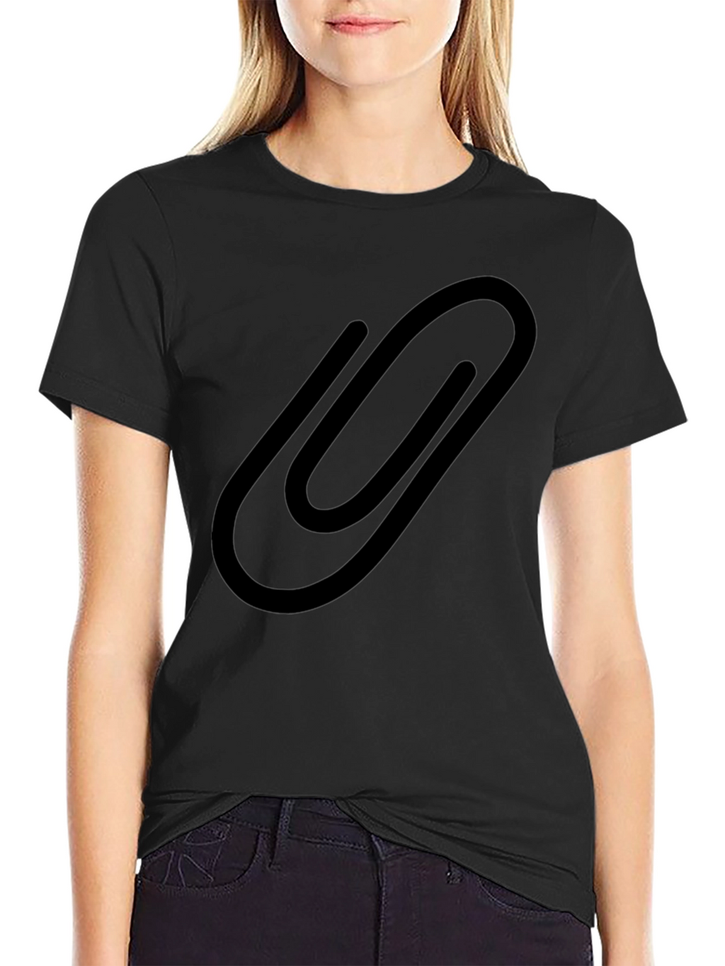 Paperclip Graphic T-Shirt