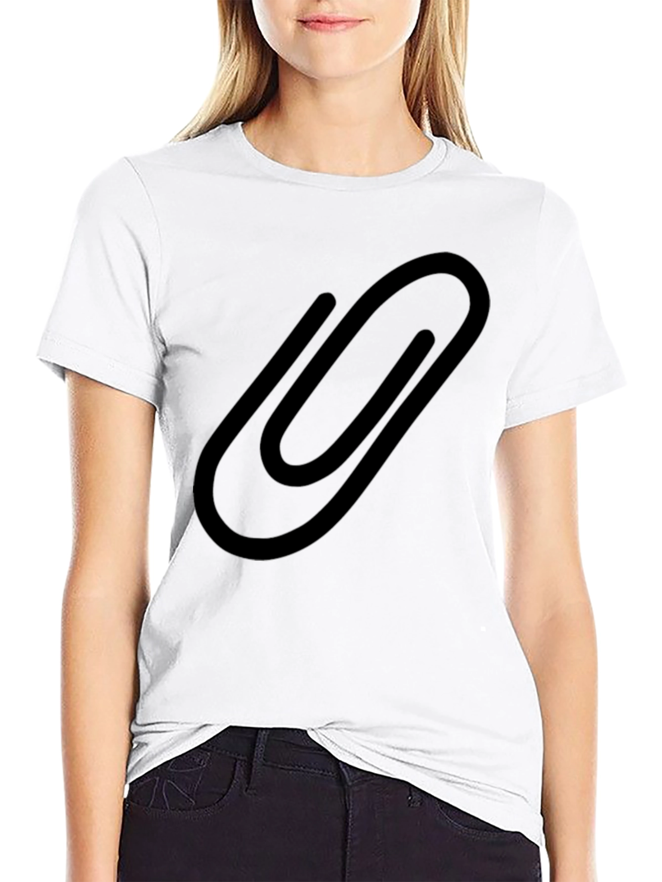 Paperclip Graphic T-Shirt