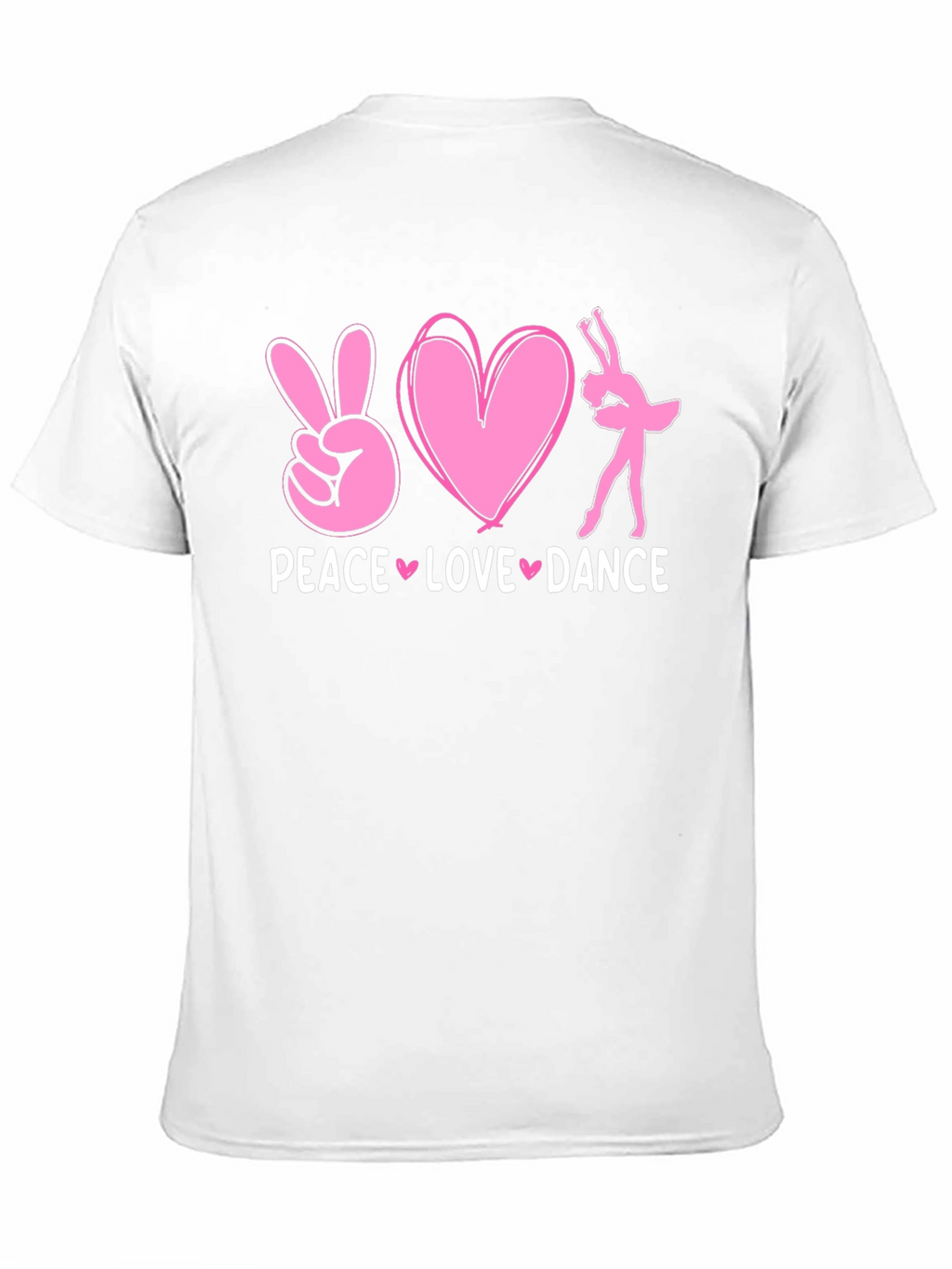 Peace Love Dance Graphic T-Shirt