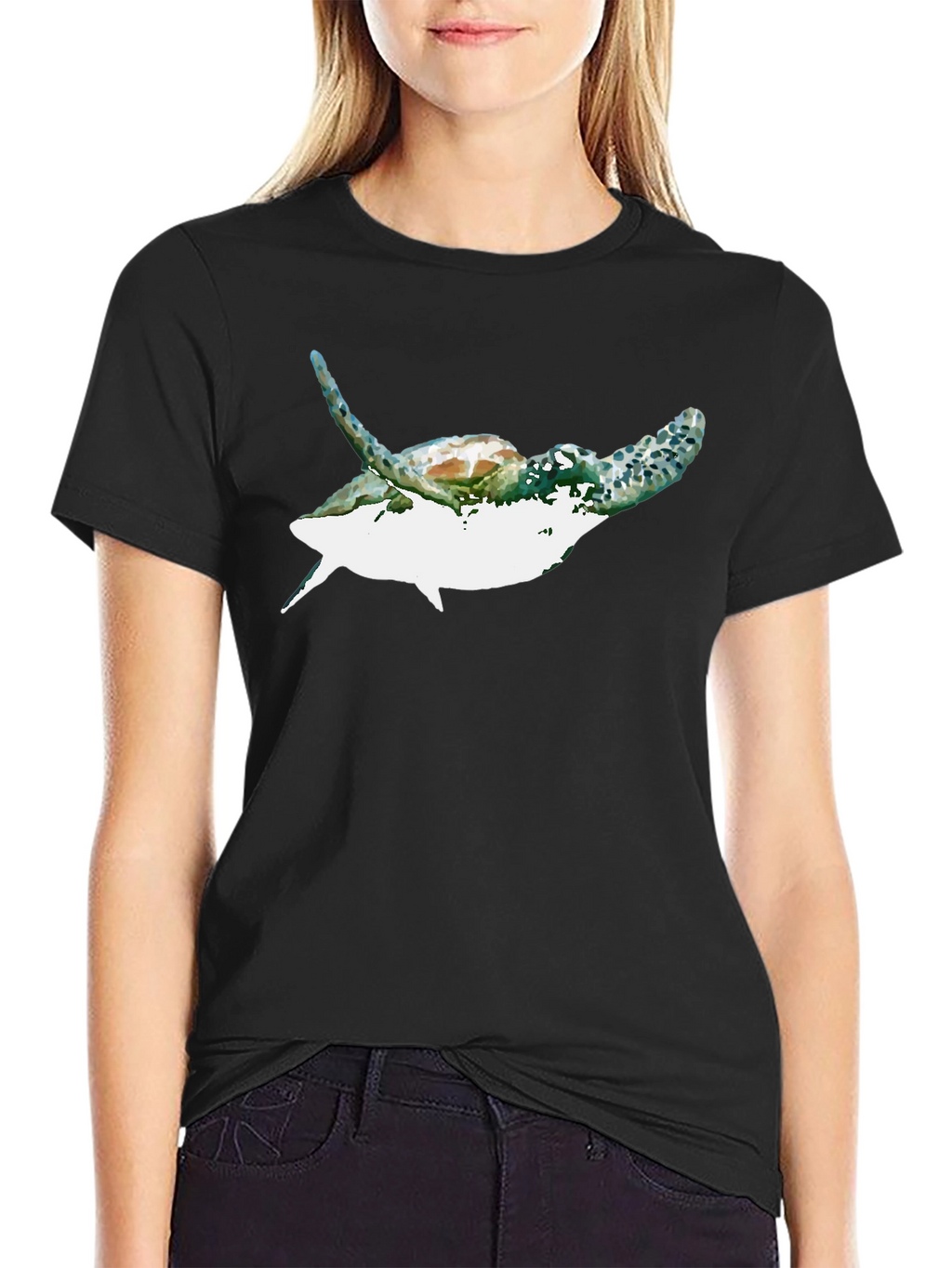 Sea Turtle Graphic Tee - Eco-Friendly Style