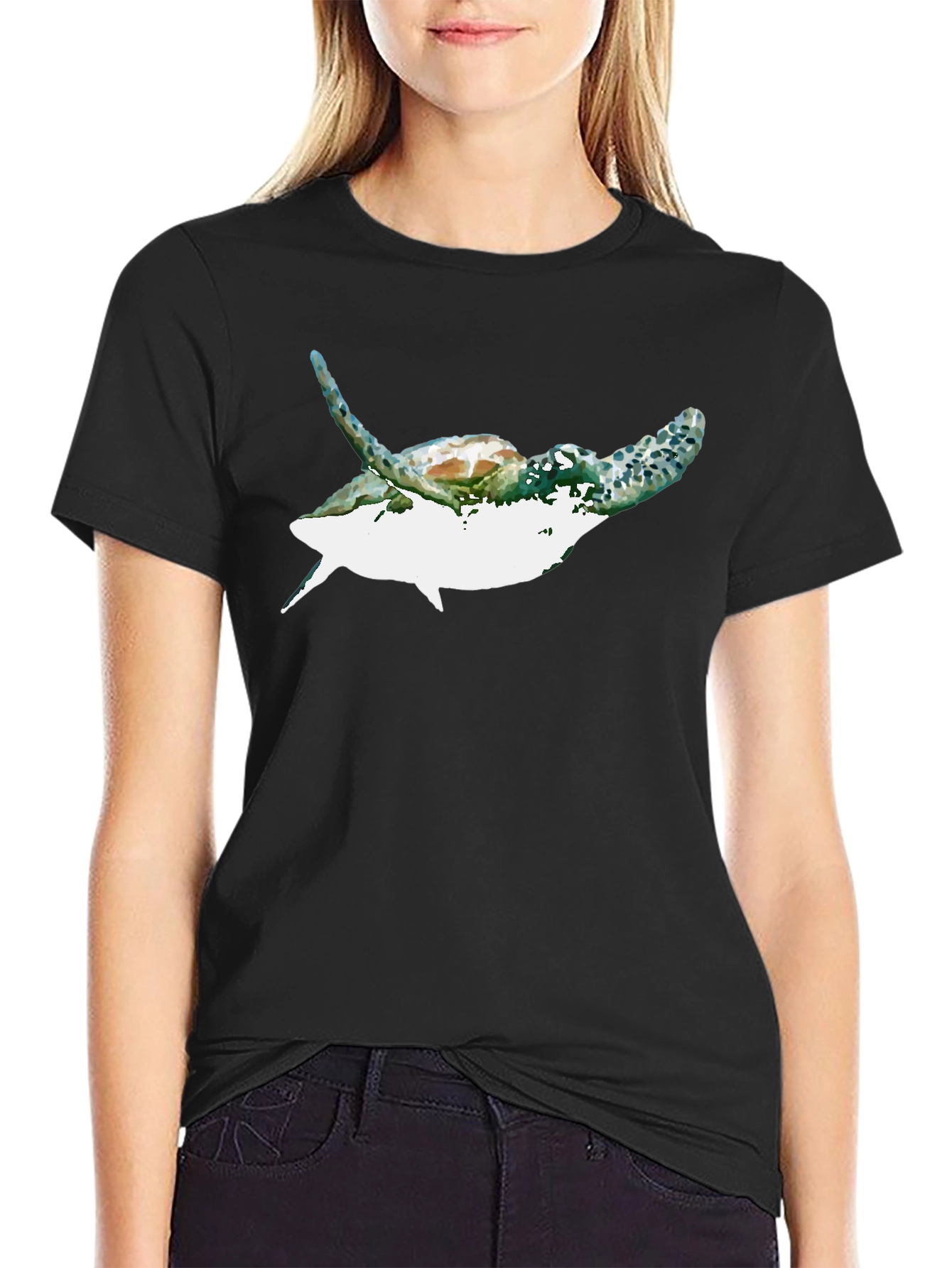 Sea Turtle Graphic Tee - Eco-Friendly Style