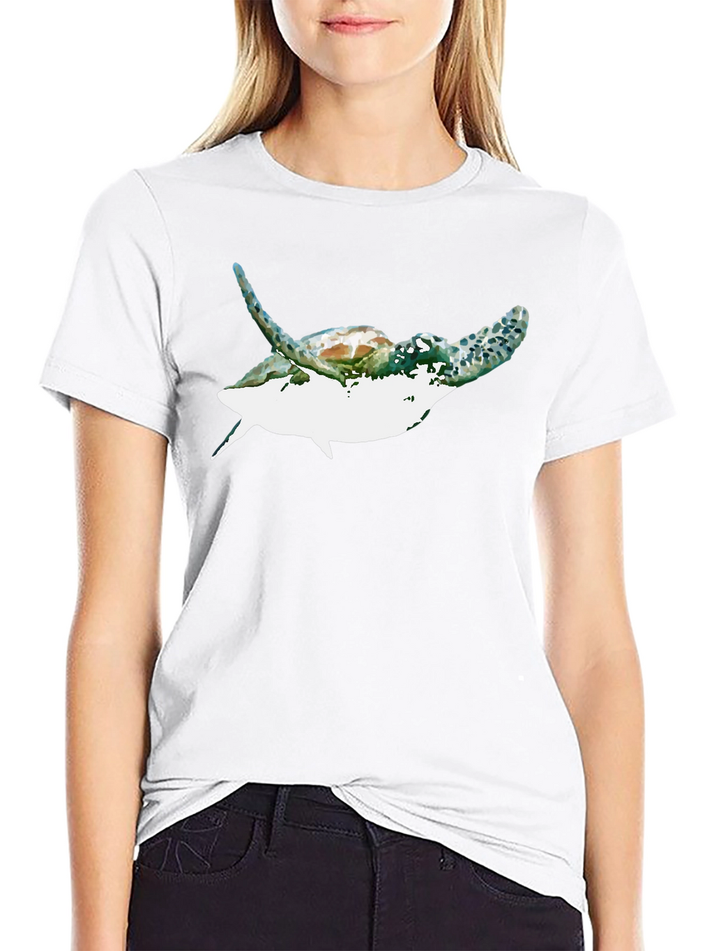 Sea Turtle Graphic Tee - Eco-Friendly Style