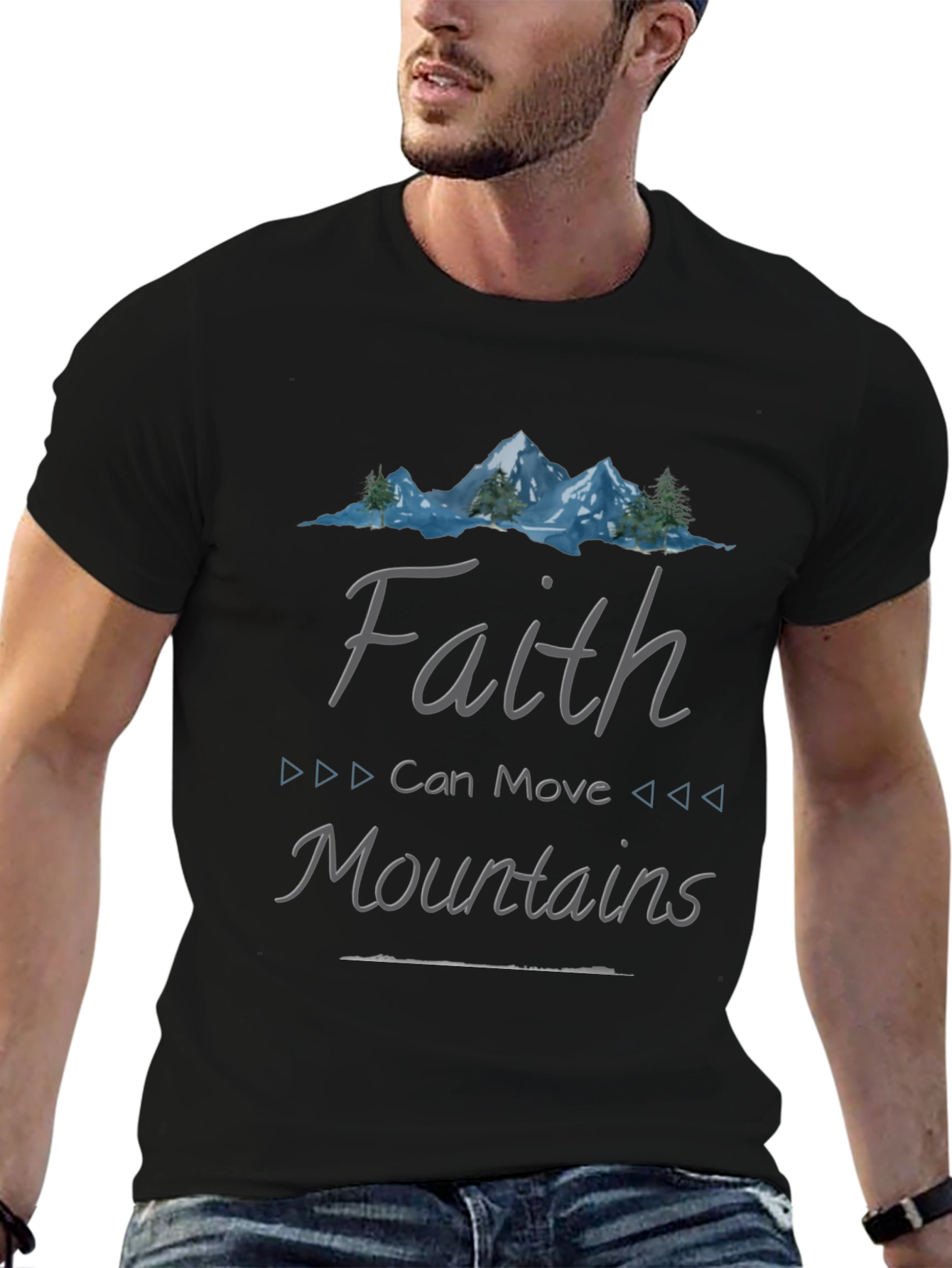 Faith Can Move Mountains Graphic Tee