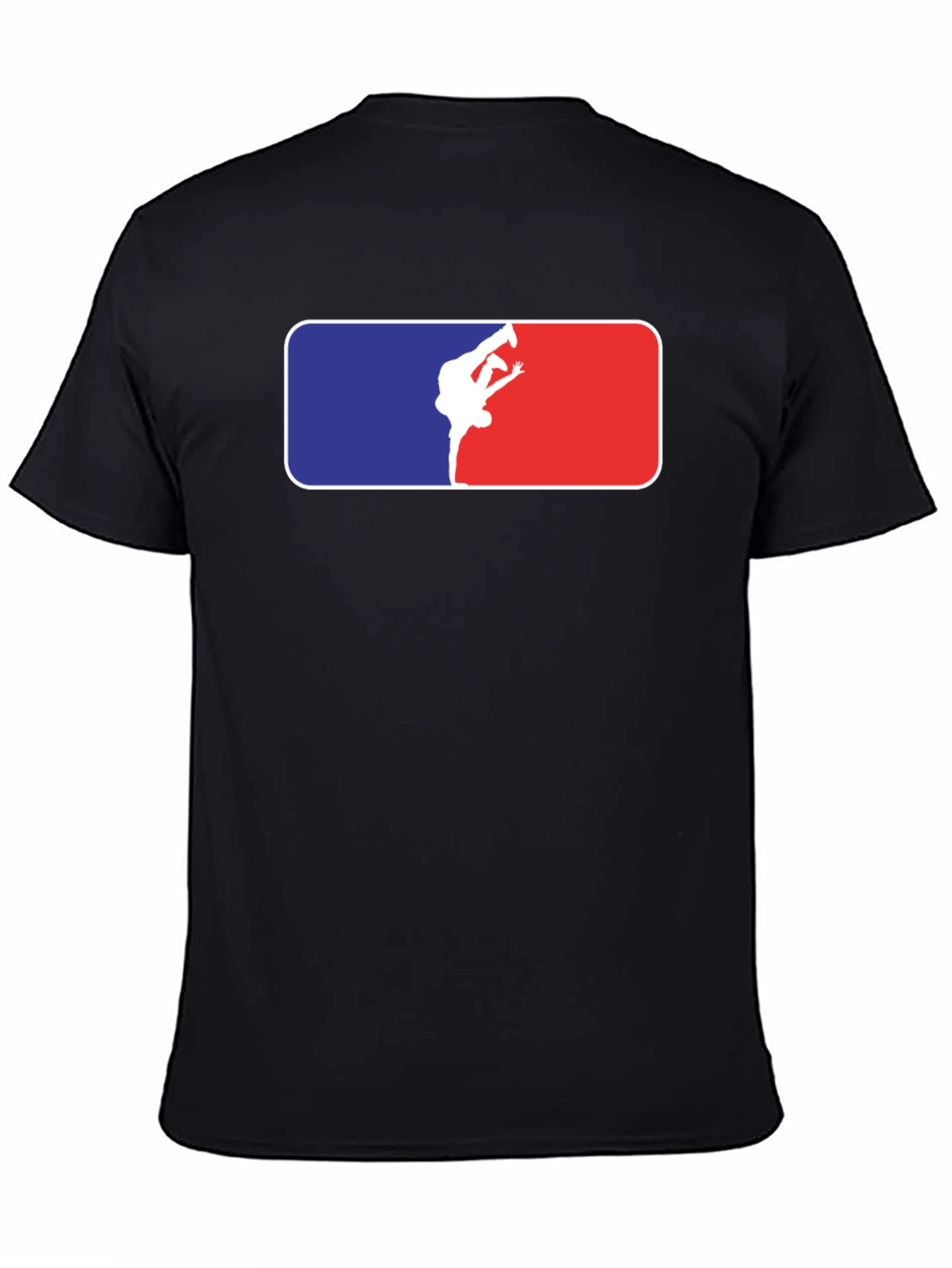 Breakdance Silhouette Graphic T-Shirt - Black