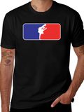 Breakdance Silhouette Graphic T-Shirt - Black