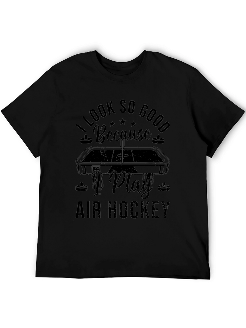 I Look So Good Air Hockey Graphic Tee