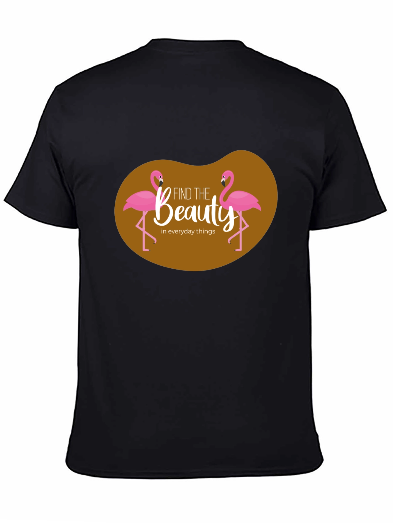 Find Beauty Flamingo Graphic T-Shirt