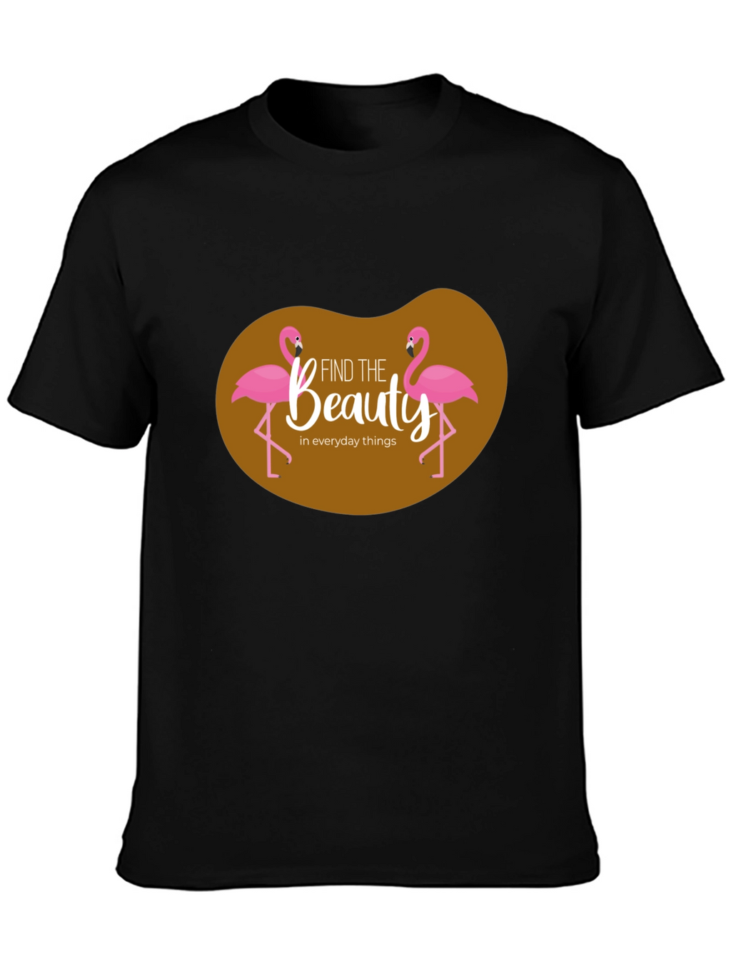 Find Beauty Flamingo Graphic T-Shirt