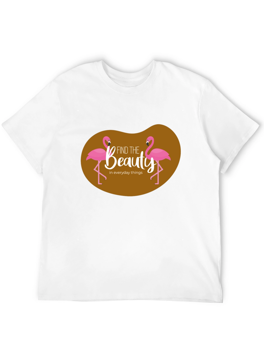 Find Beauty Flamingo Graphic T-Shirt